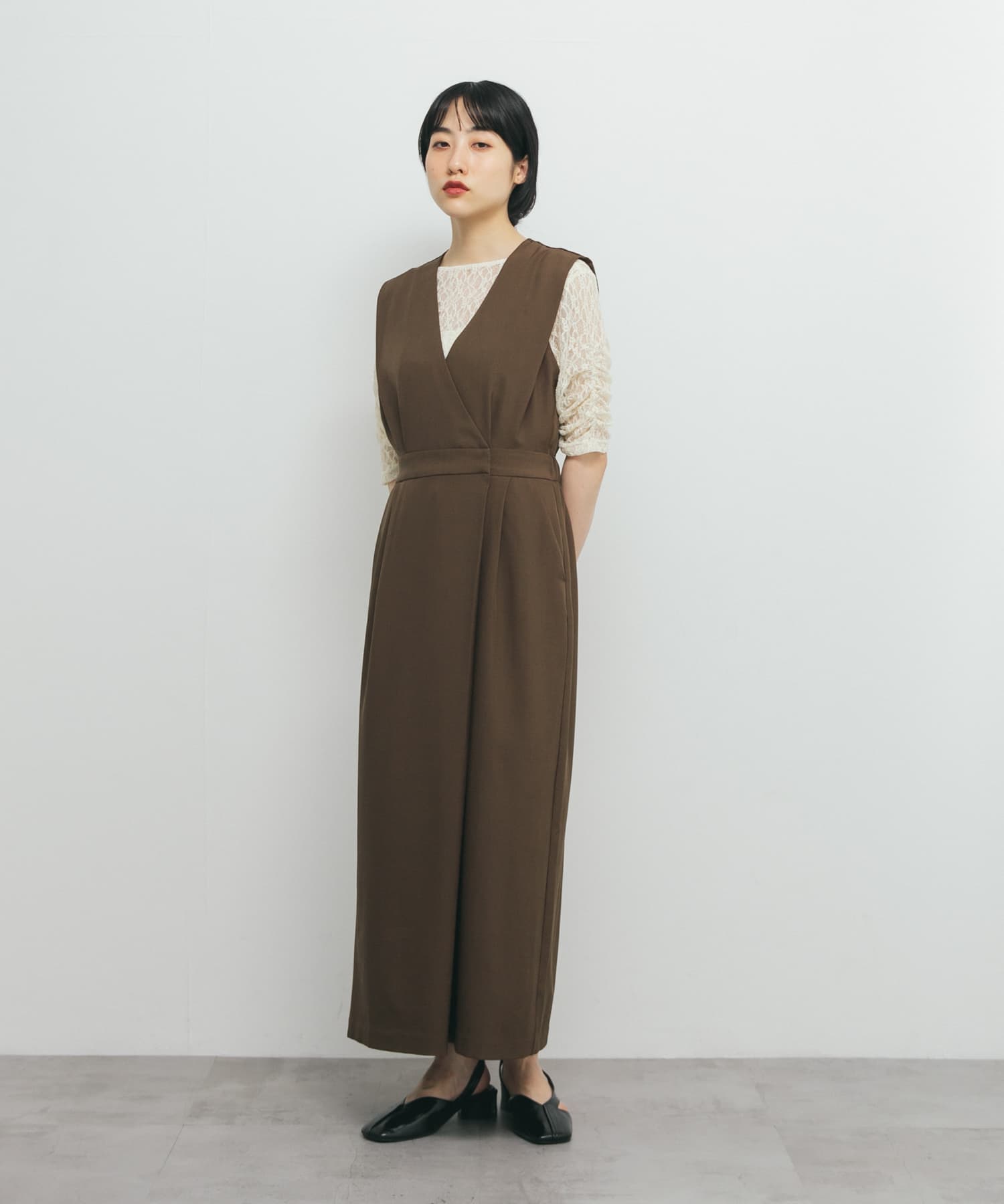 身長：160cm サイズ：one