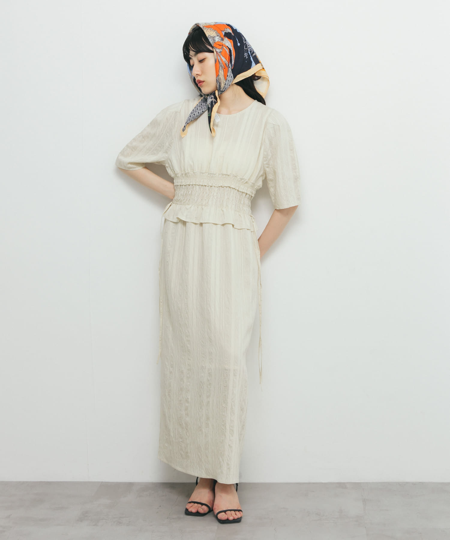 身長：160cm サイズ：one