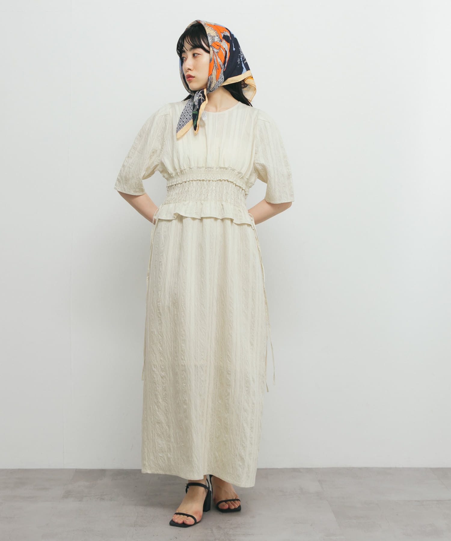 身長：160cm サイズ：one