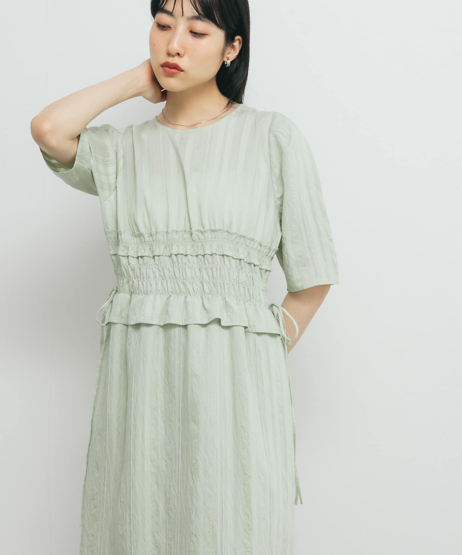 身長：160cm サイズ：one