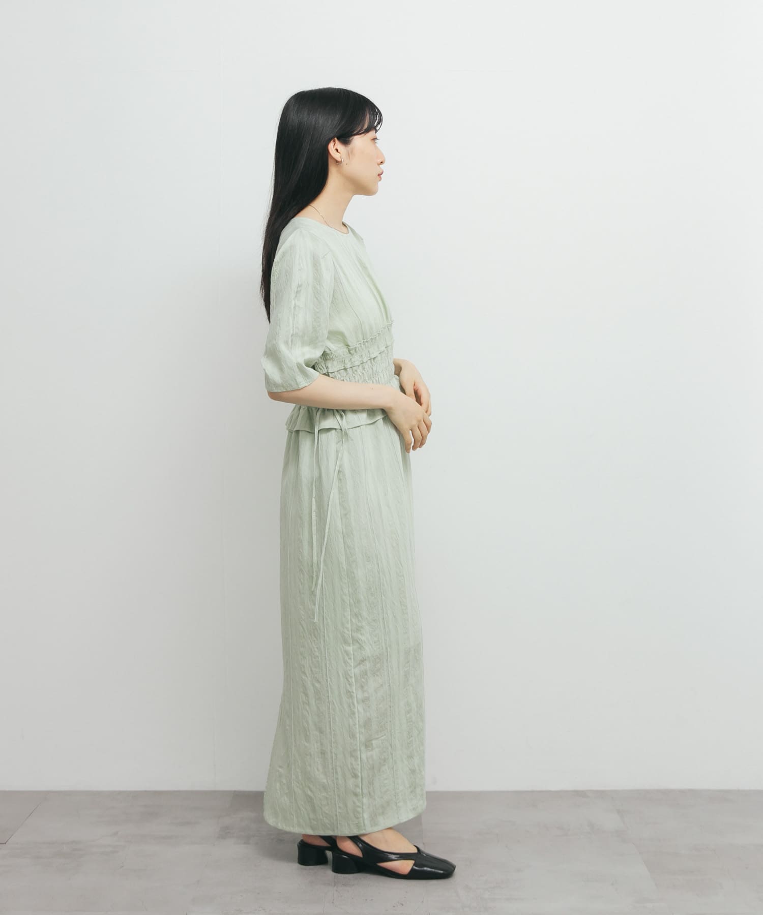 身長：160cm サイズ：one