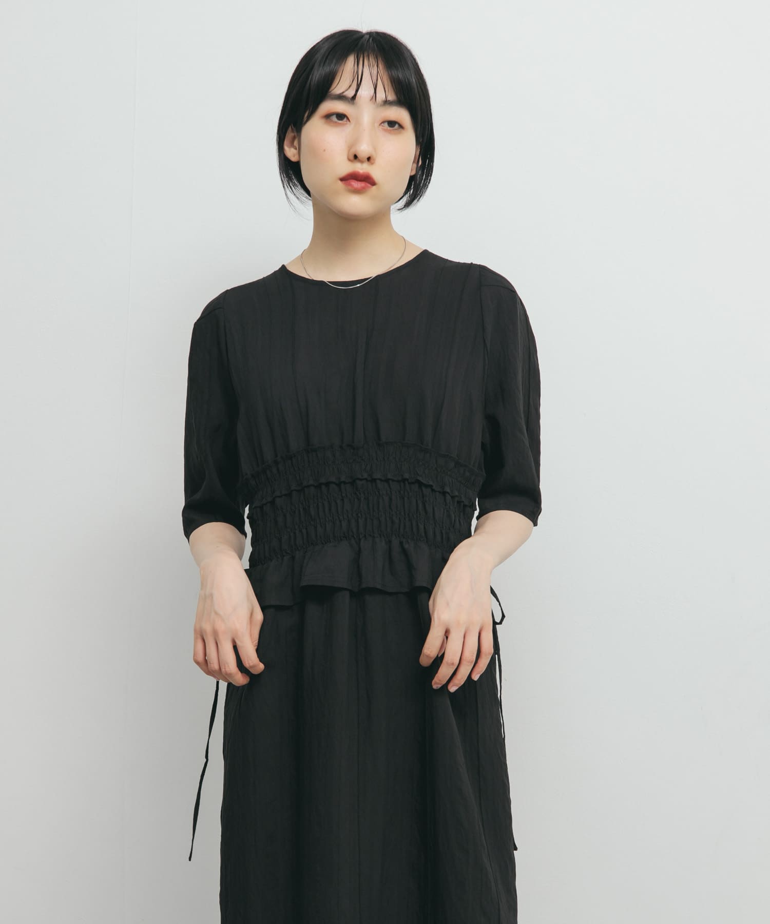 身長：160cm サイズ：one