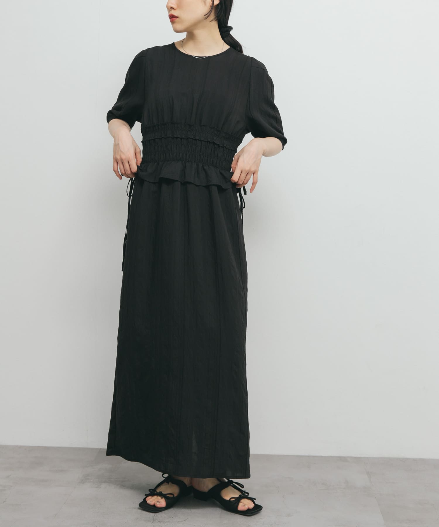 身長：160cm サイズ：one