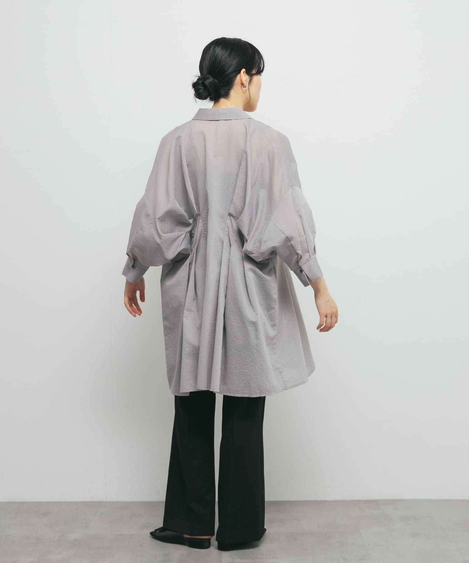 身長：160cm サイズ：one