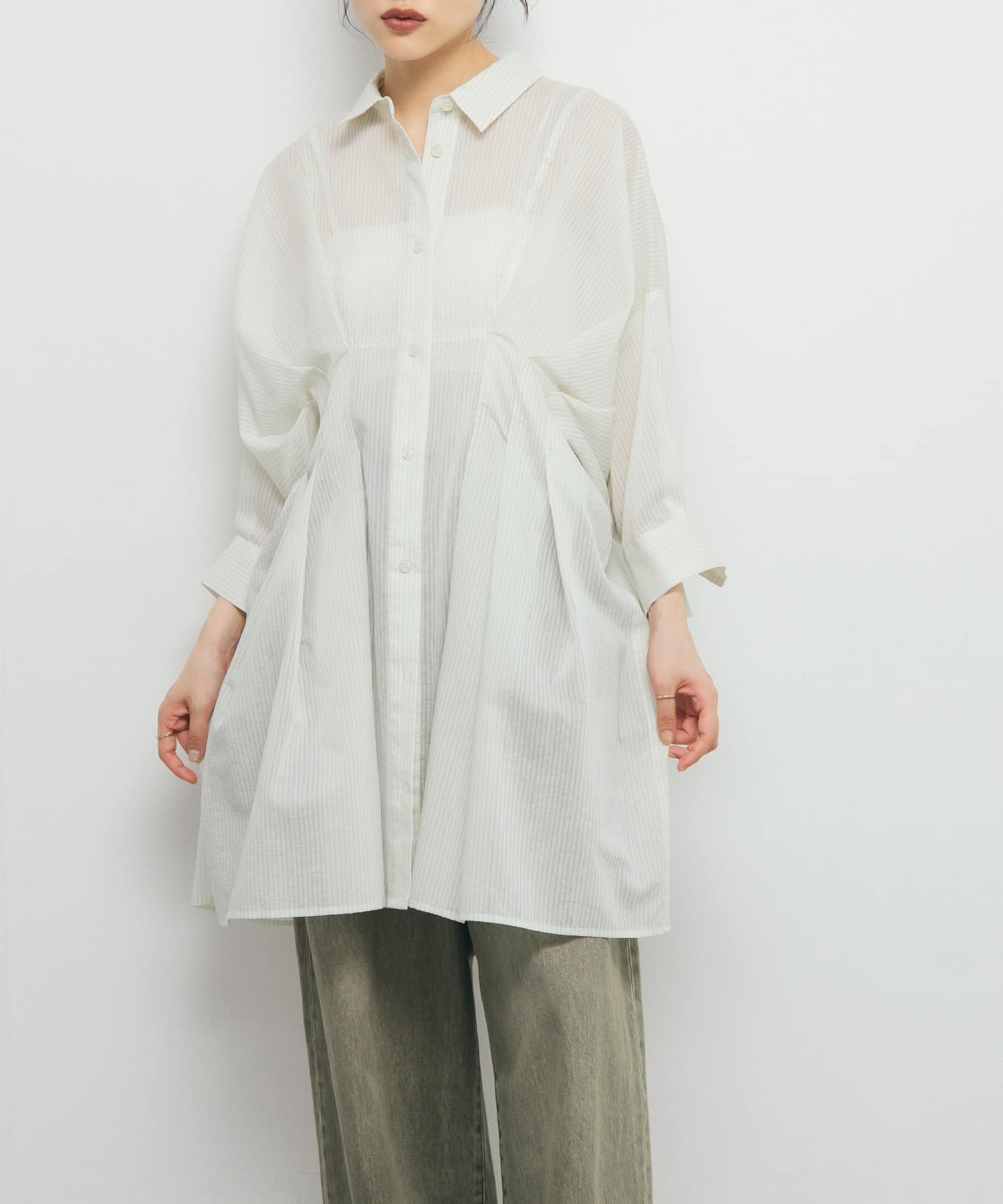 身長：160cm サイズ：one