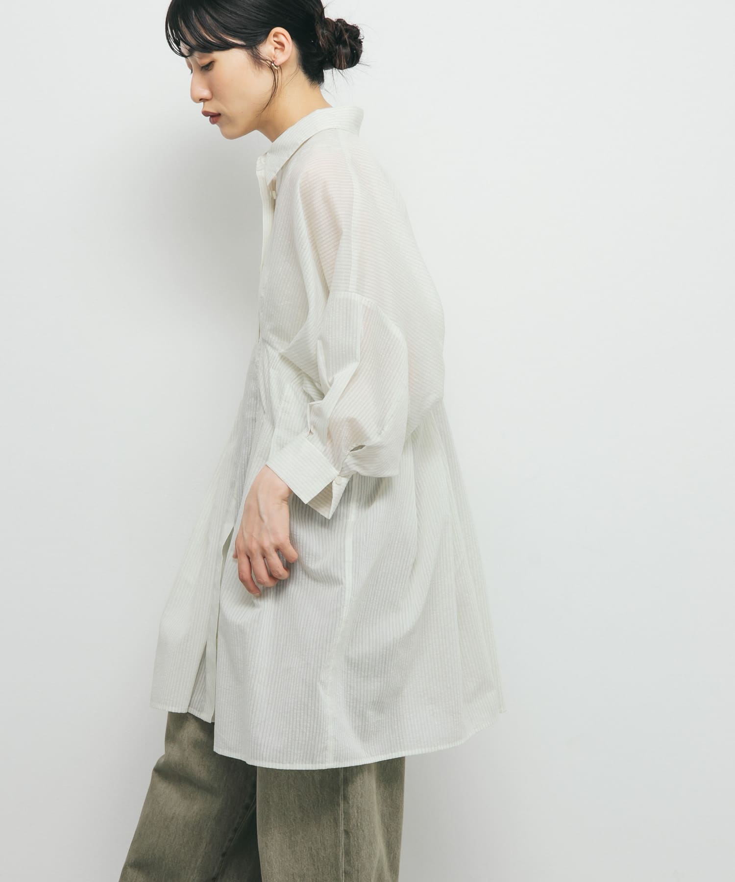 身長：160cm サイズ：one