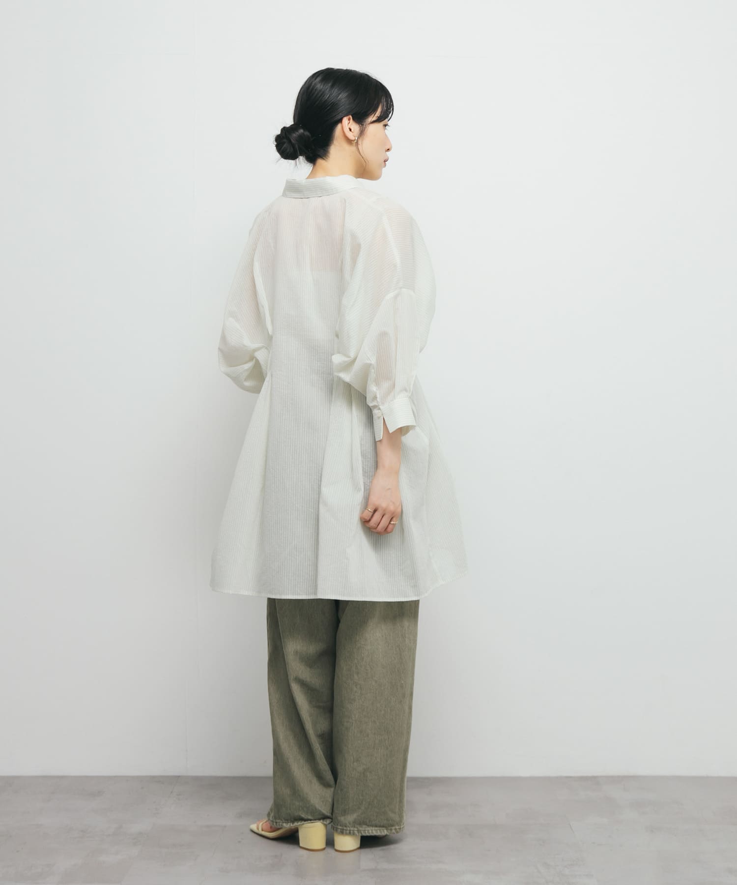 身長：160cm サイズ：one