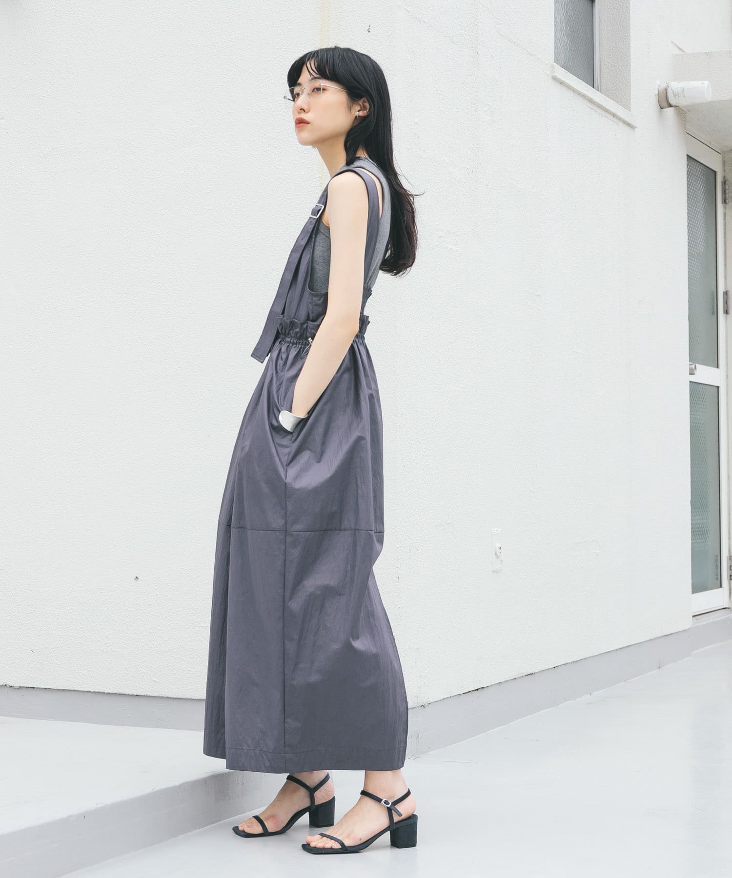 身長：160cm サイズ：one