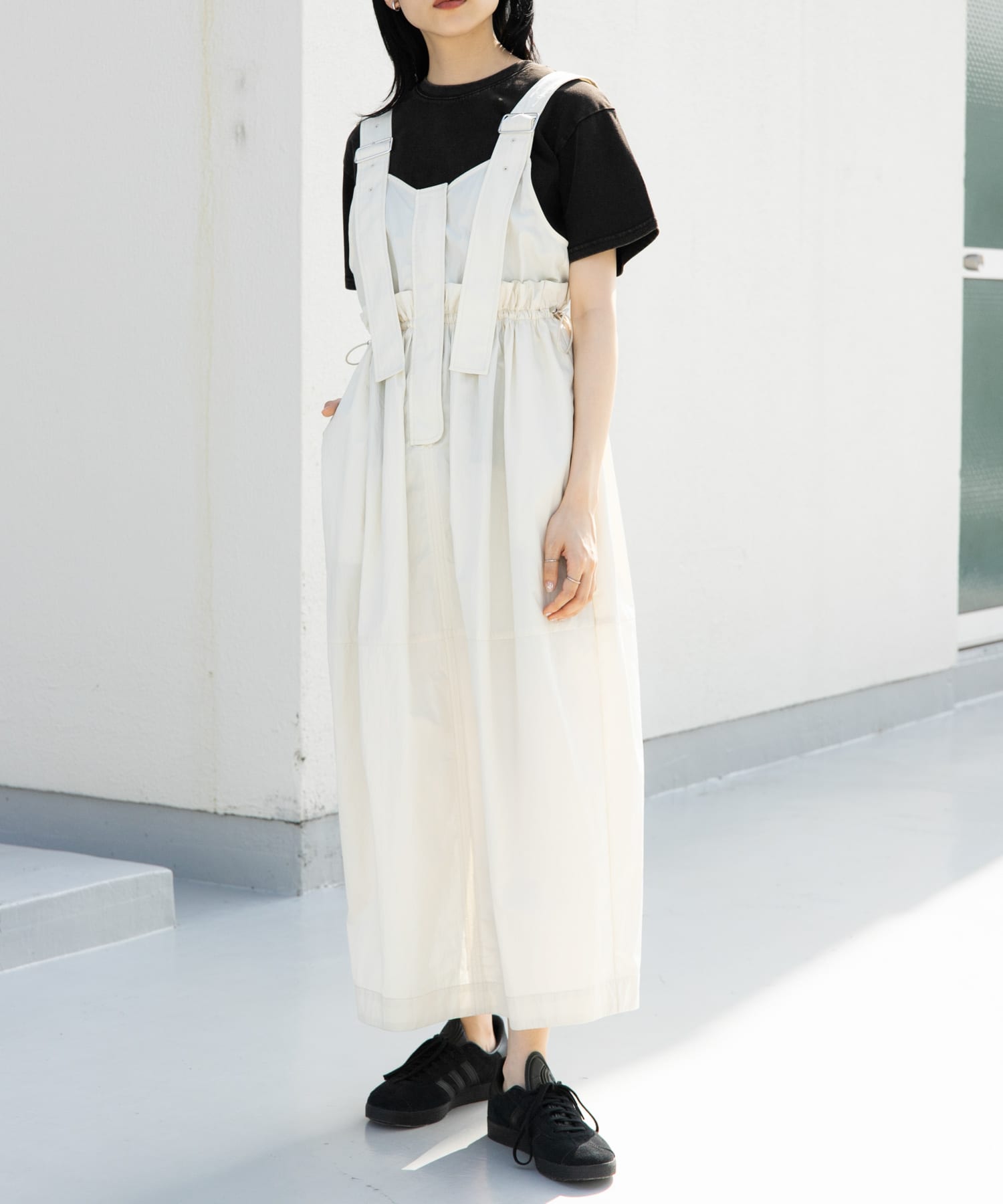 身長：160cm サイズ：one