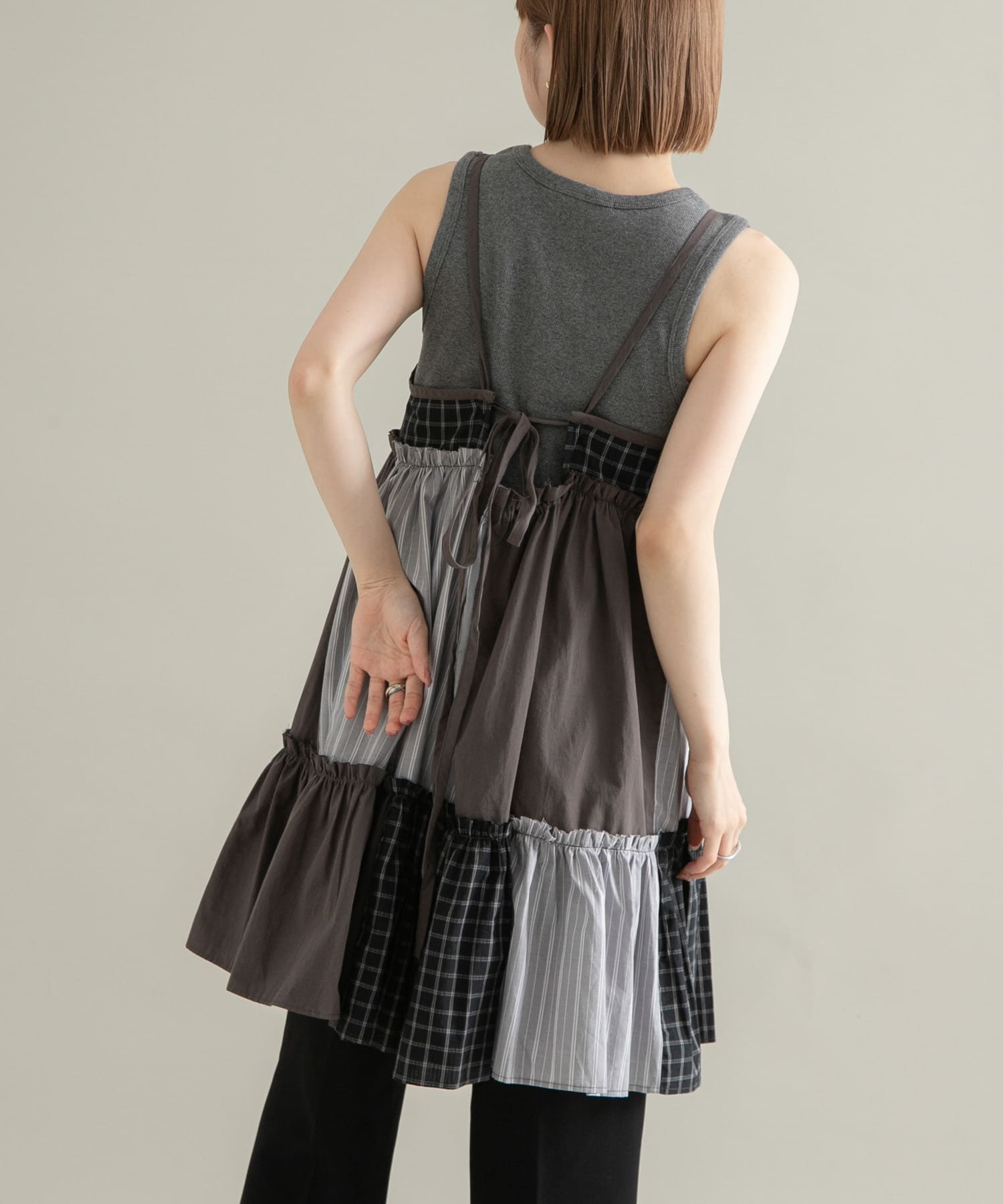 身長：153cm サイズ：one