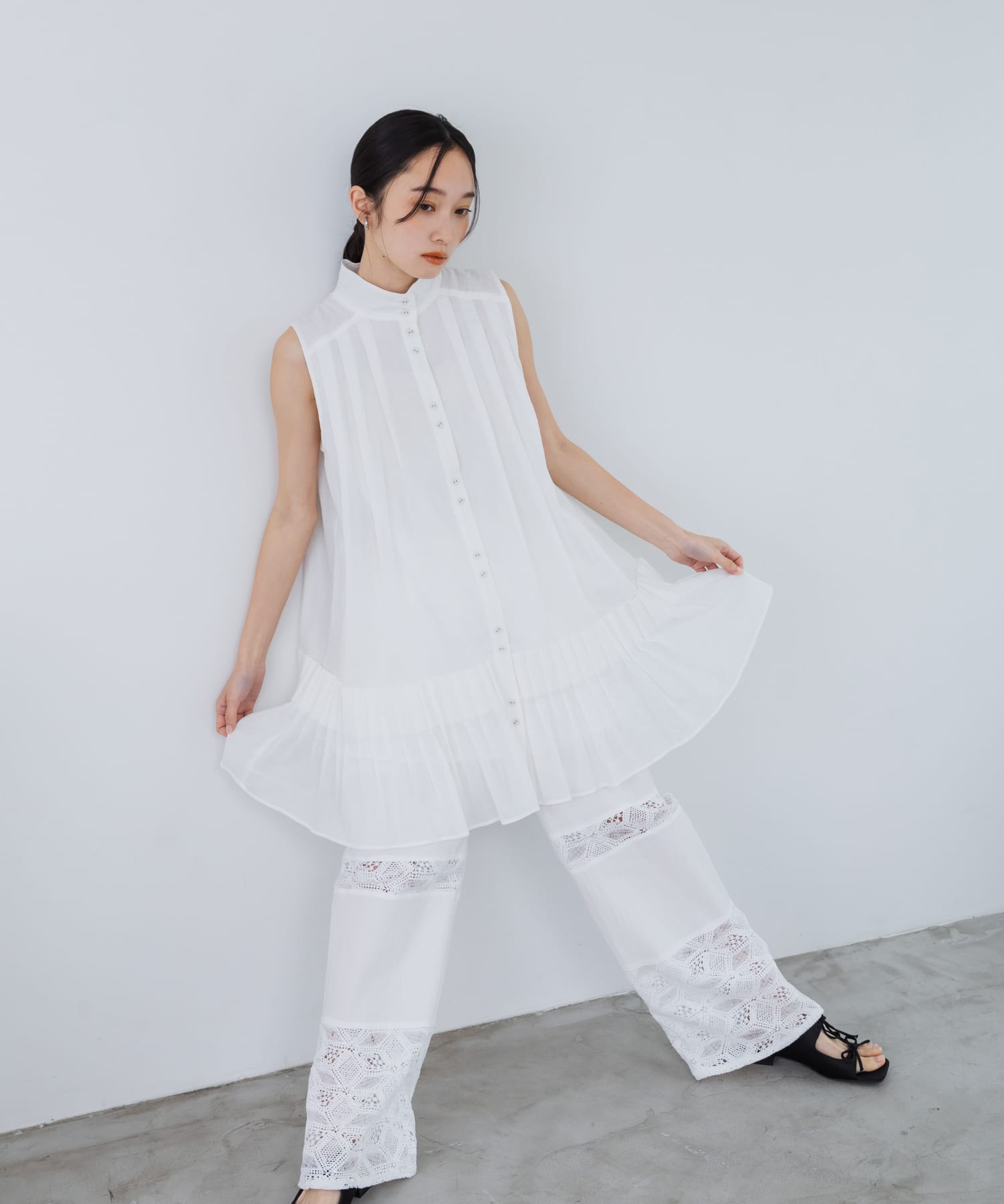 身長：161cm サイズ：one