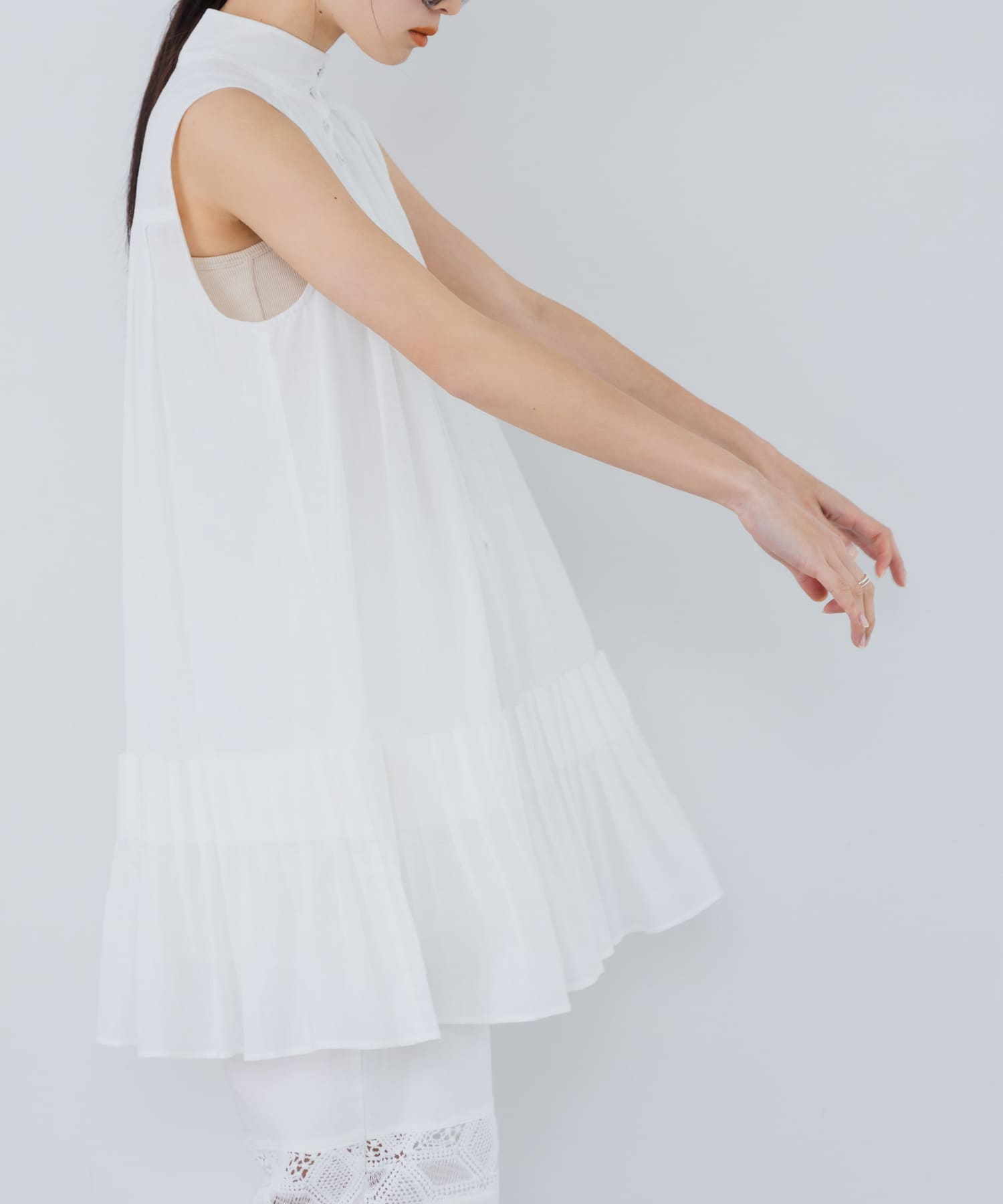 身長：161cm サイズ：one