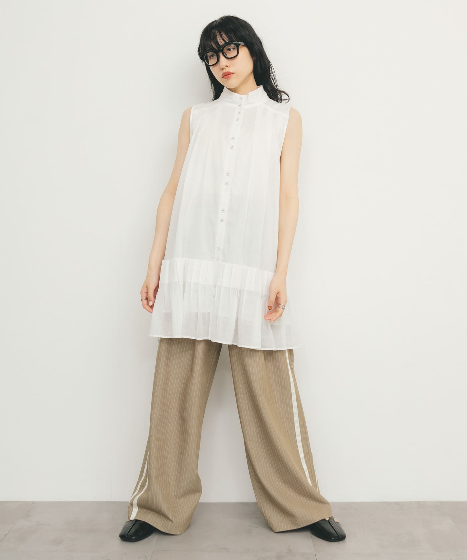 身長：160cm サイズ：one