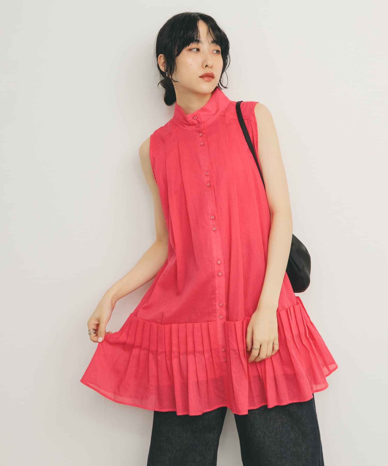 身長：160cm サイズ：one