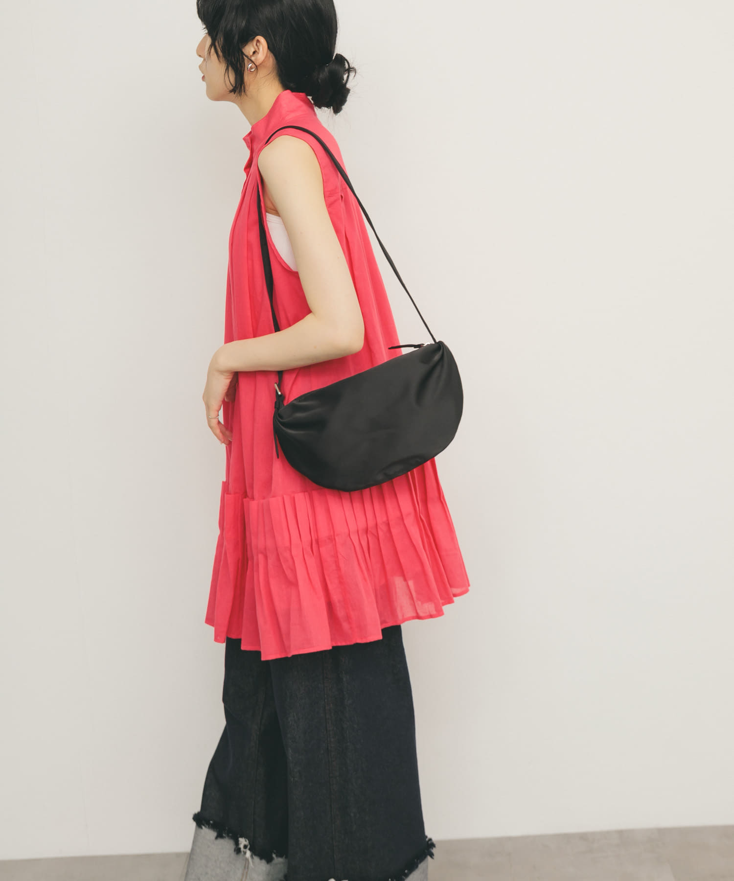 身長：160cm サイズ：one