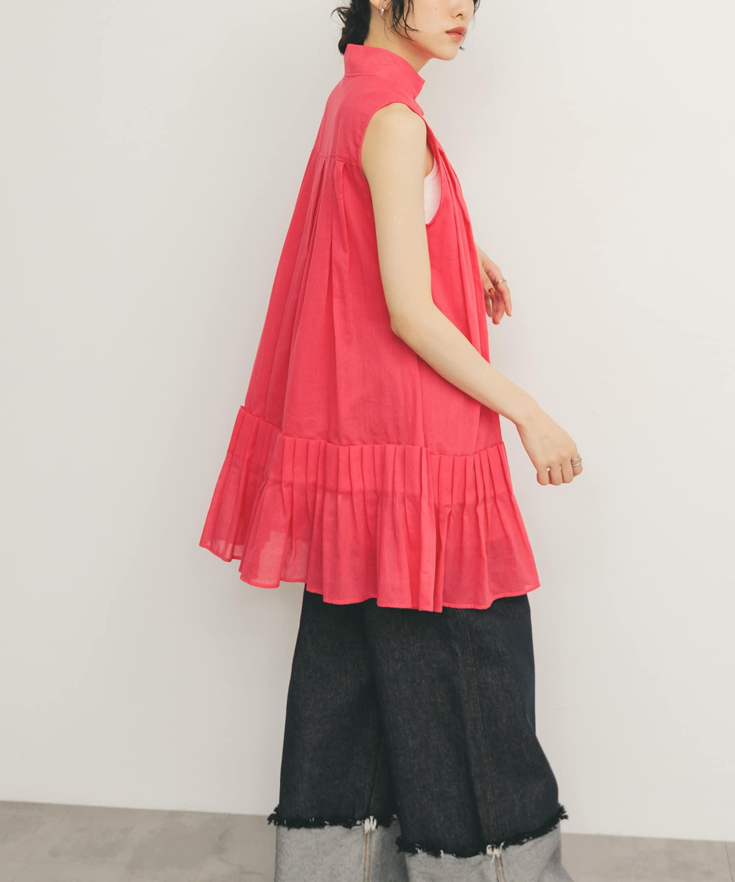 身長：160cm サイズ：one