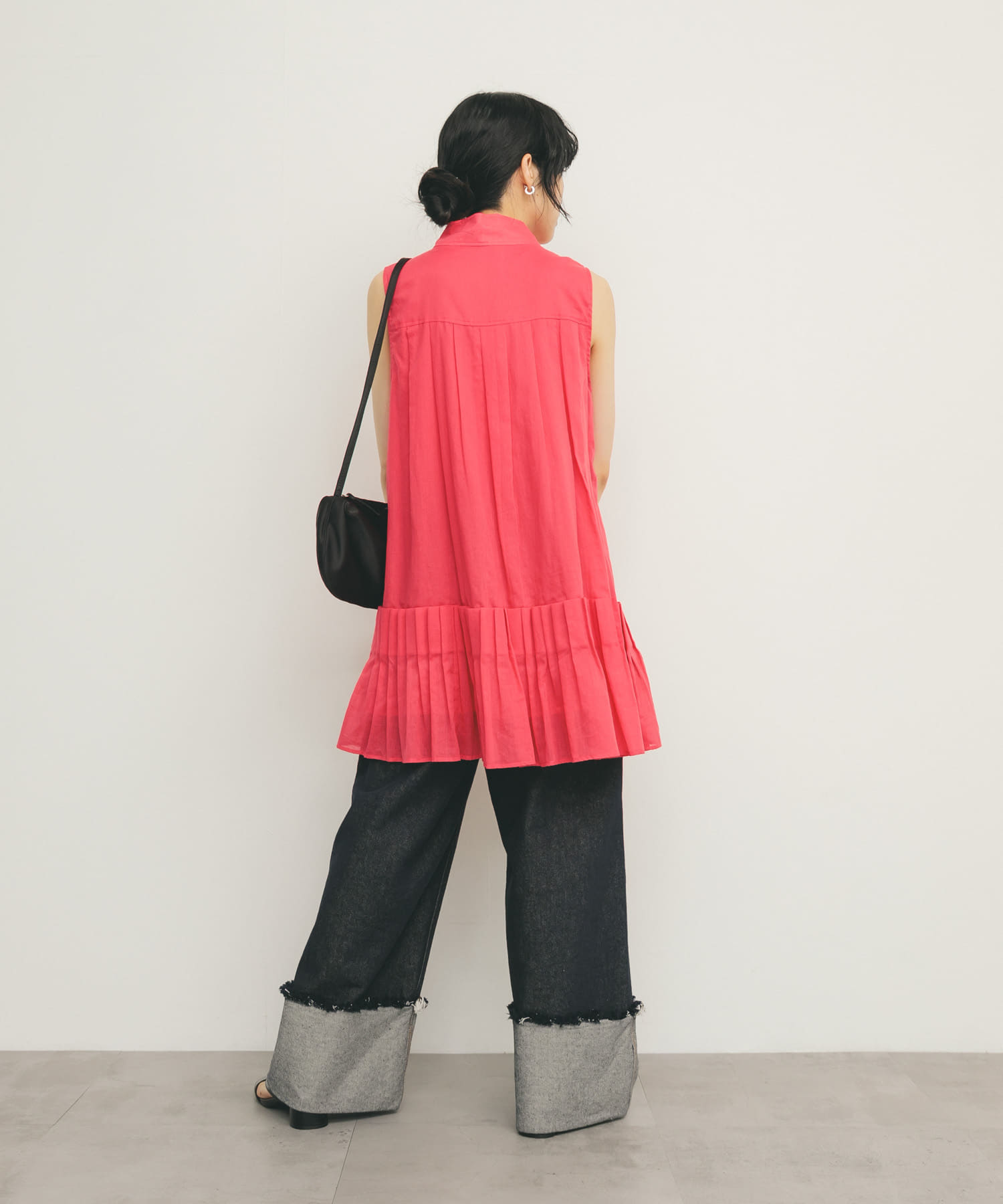 身長：160cm サイズ：one