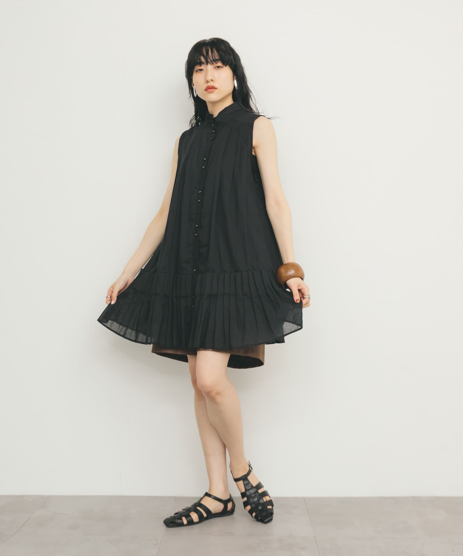 身長：160cm サイズ：one