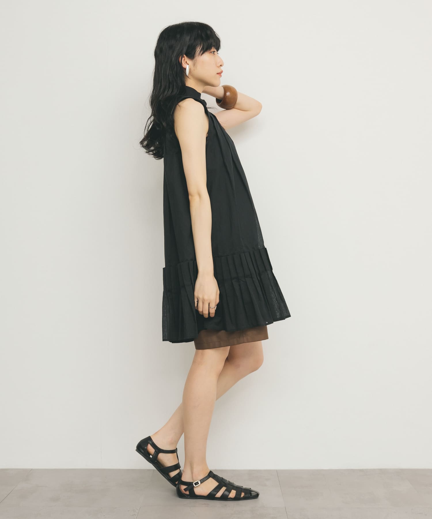 身長：160cm サイズ：one