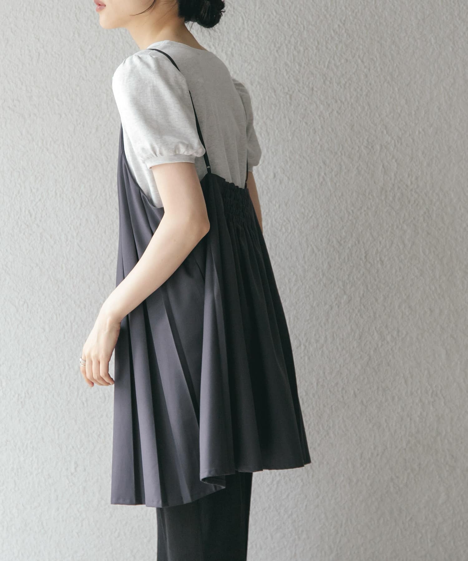 身長：160cm サイズ：one