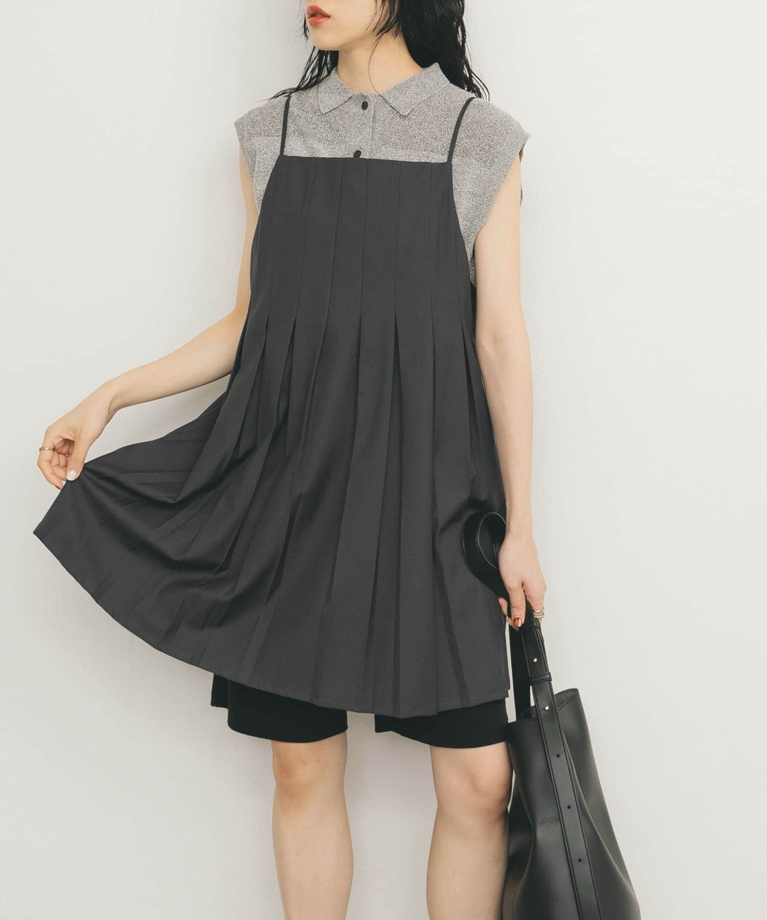 身長：160cm サイズ：one