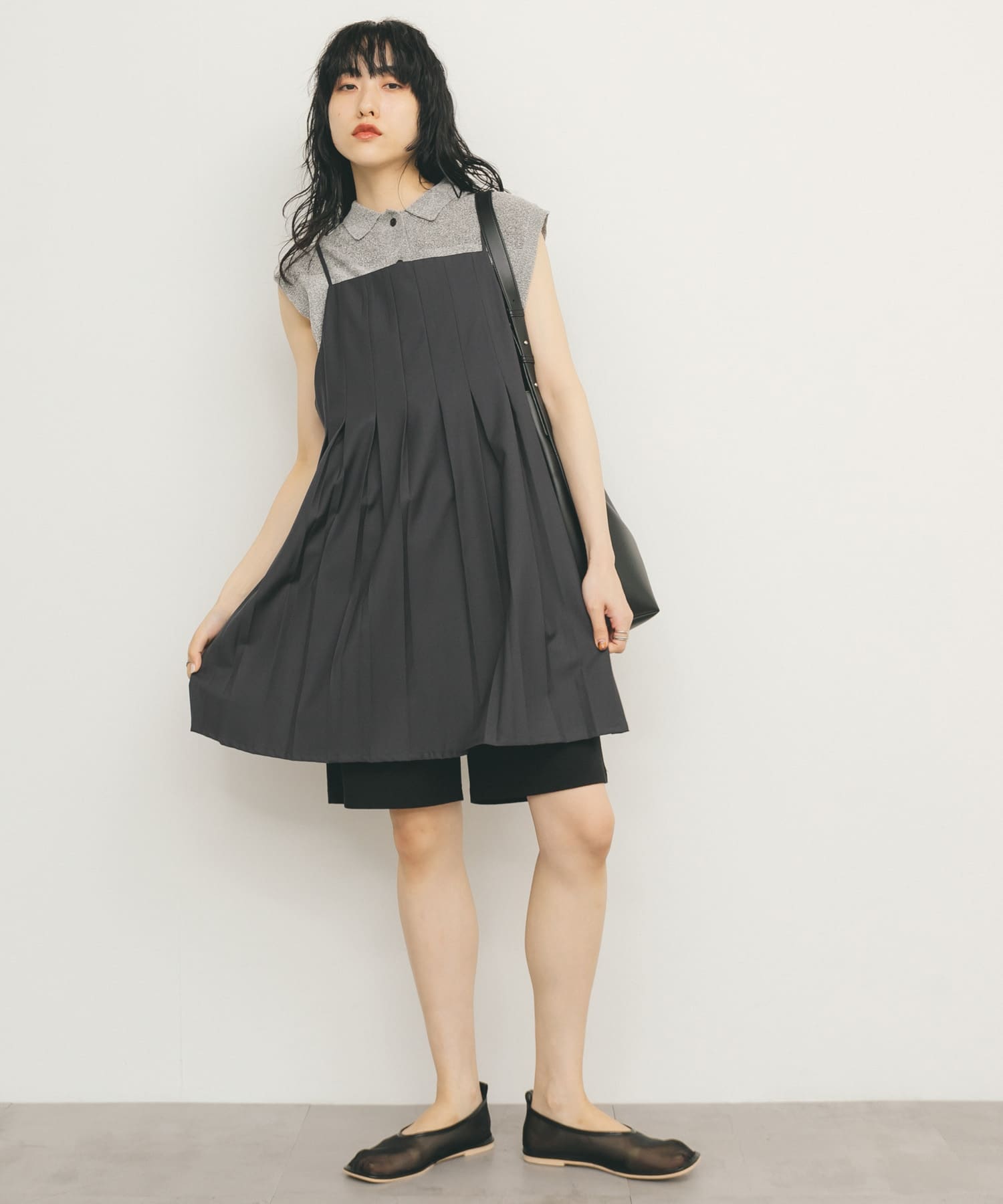 身長：160cm サイズ：one