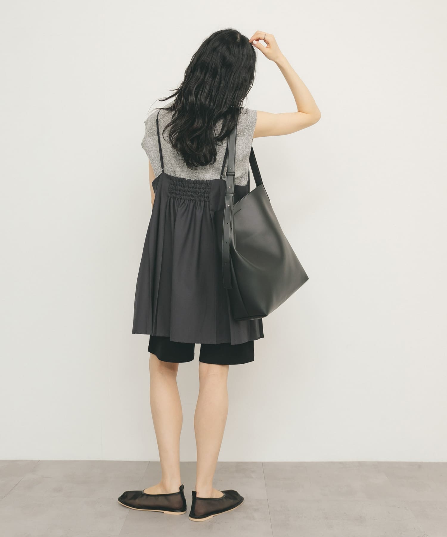 身長：160cm サイズ：one