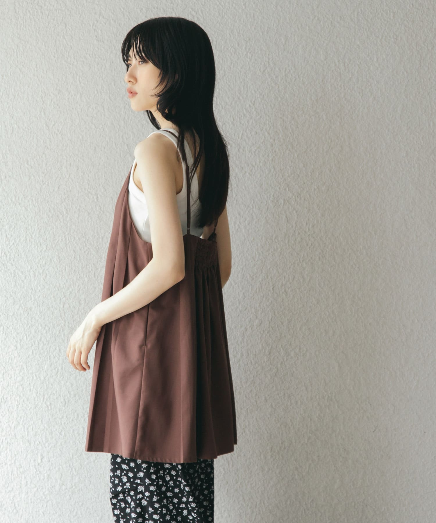 身長：160cm サイズ：one