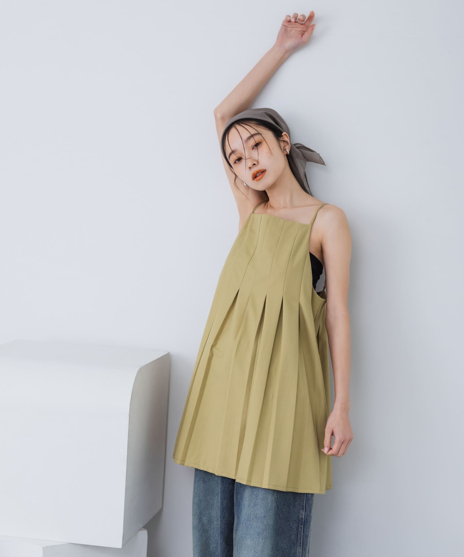 身長：161cm サイズ：one