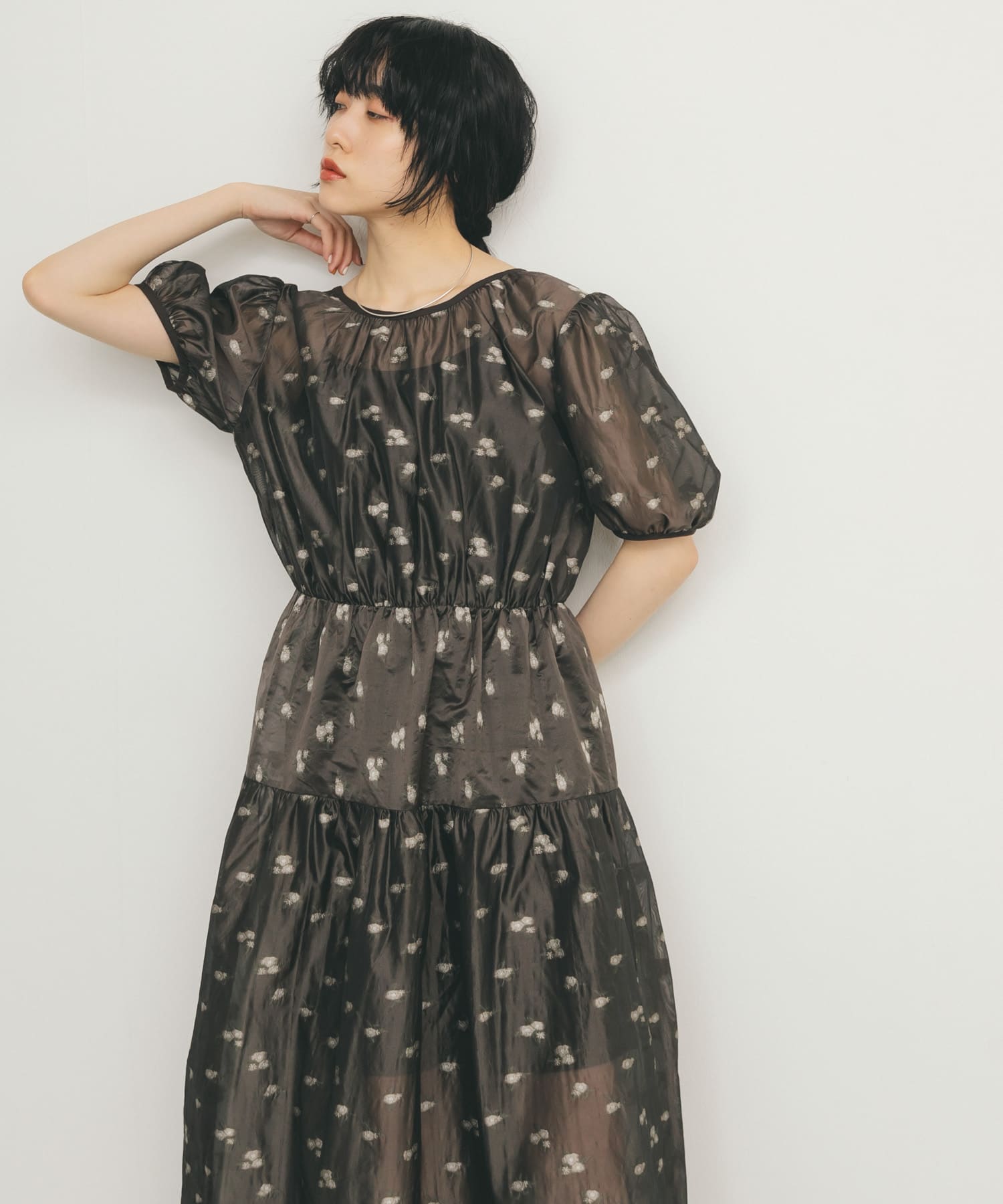 身長：160cm サイズ：one