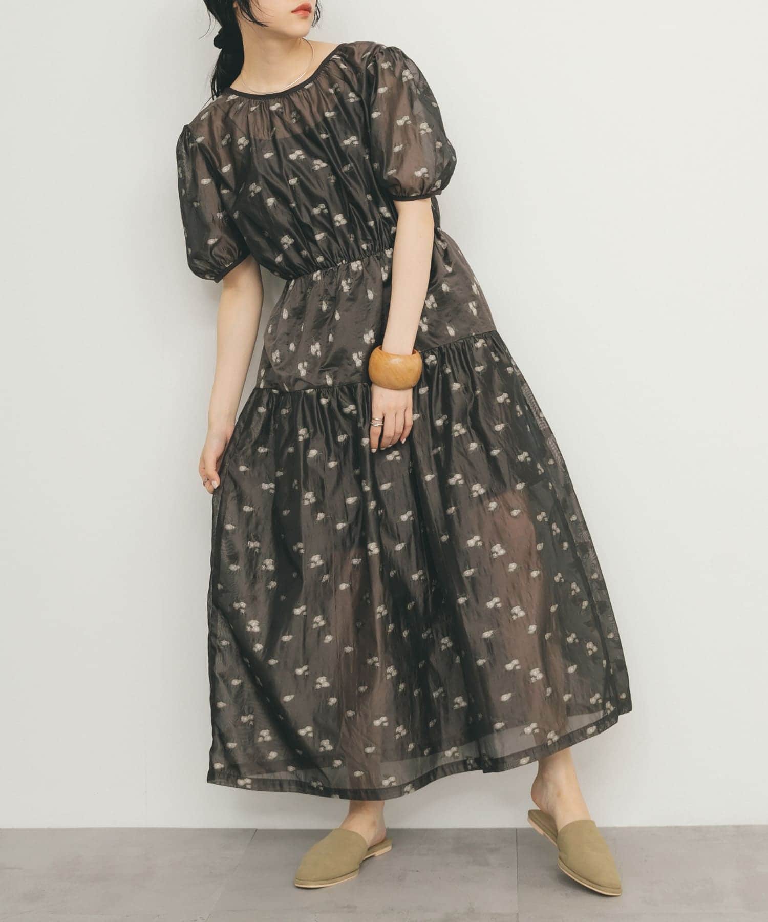 身長：160cm サイズ：one