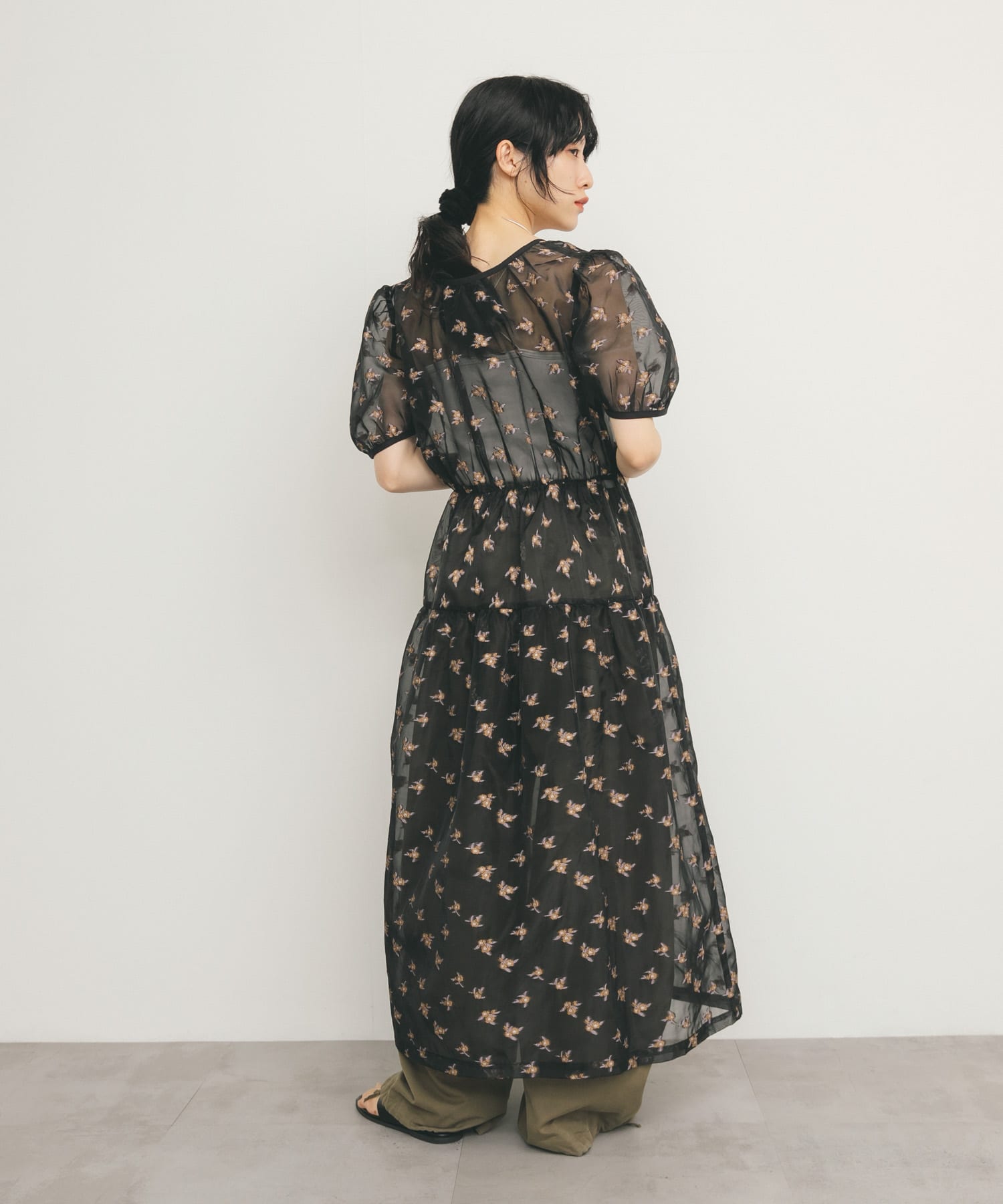 身長：160cm サイズ：one