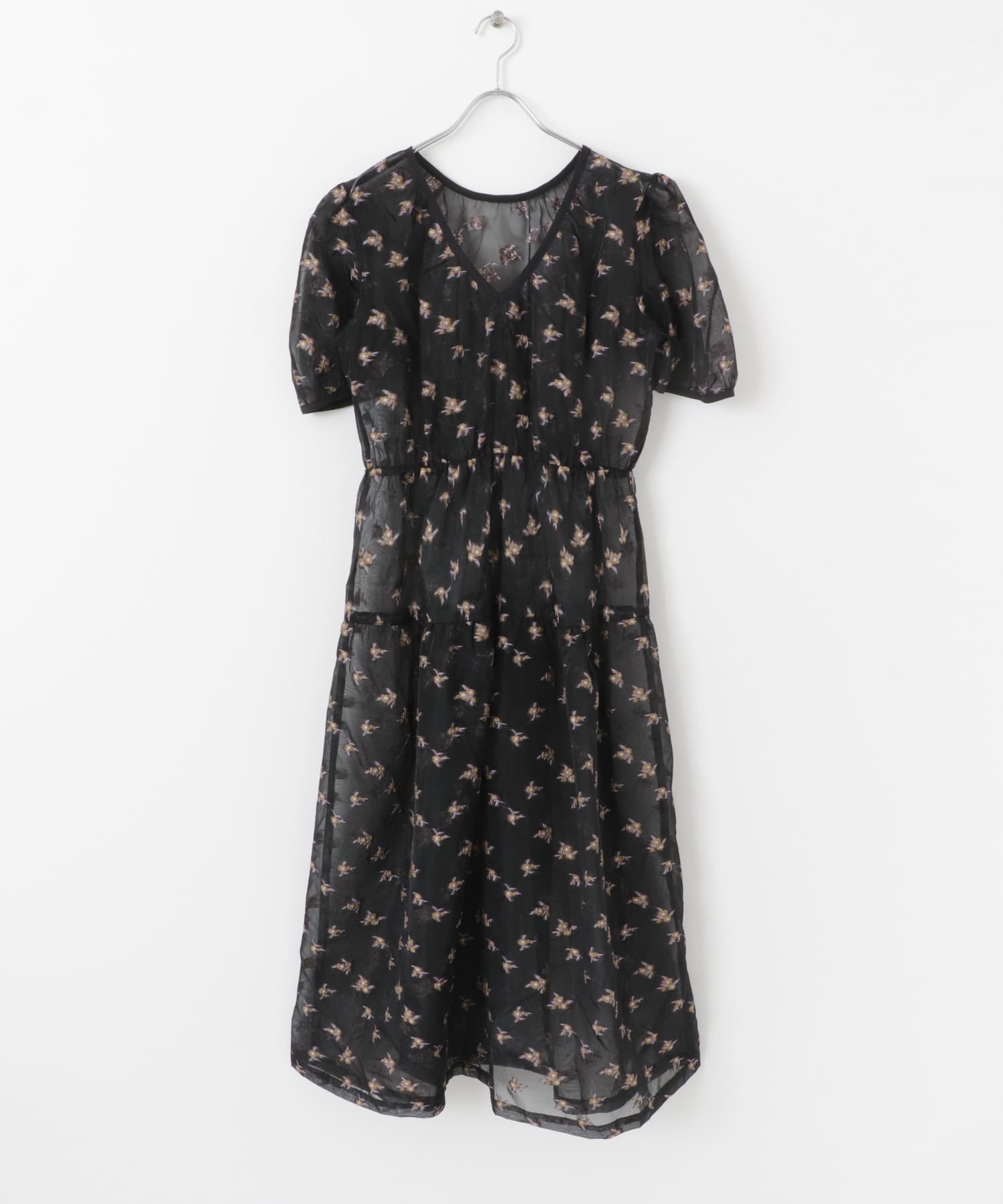 シアージャガードワンピース BLACK one