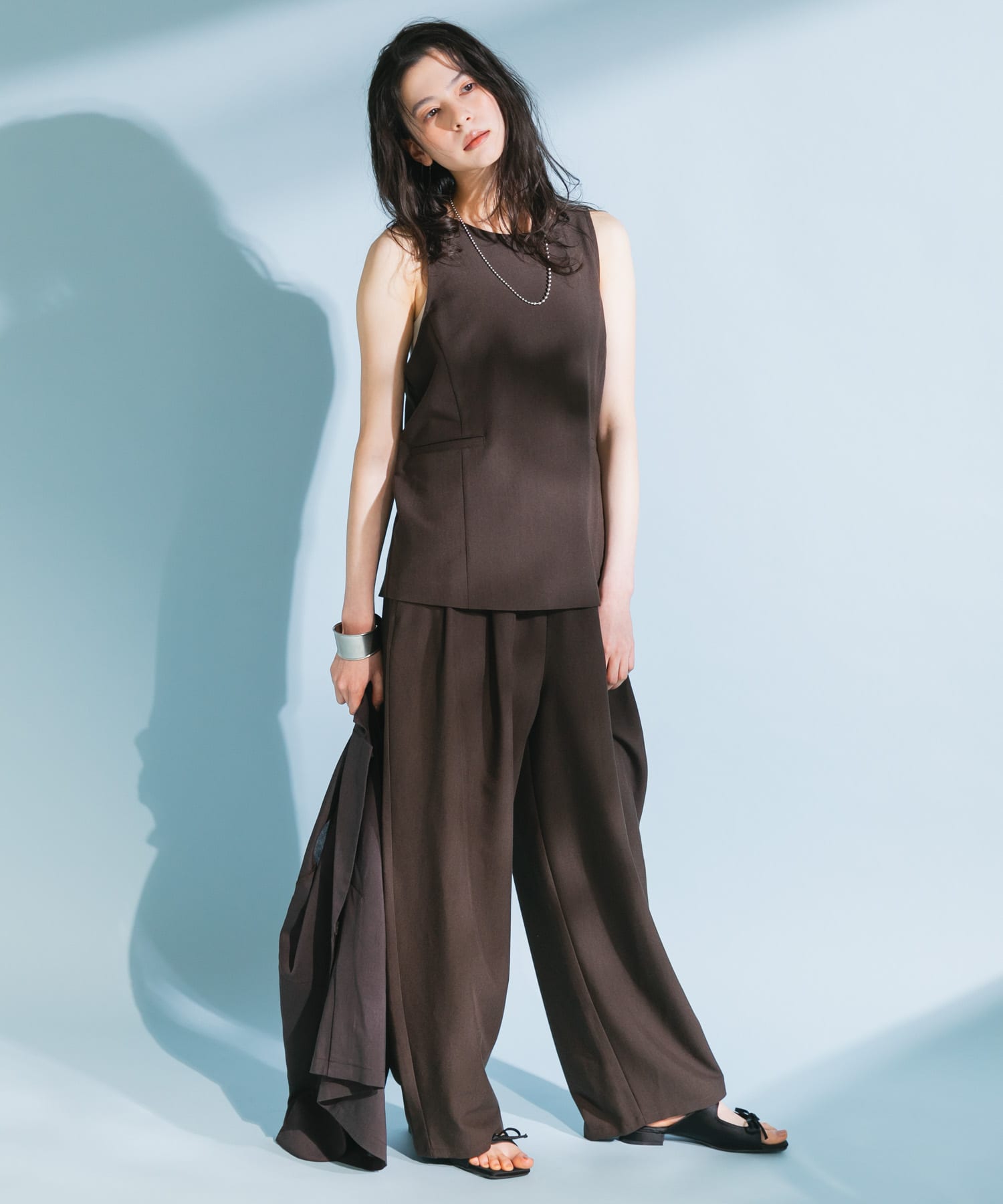 身長：164cm サイズ：one