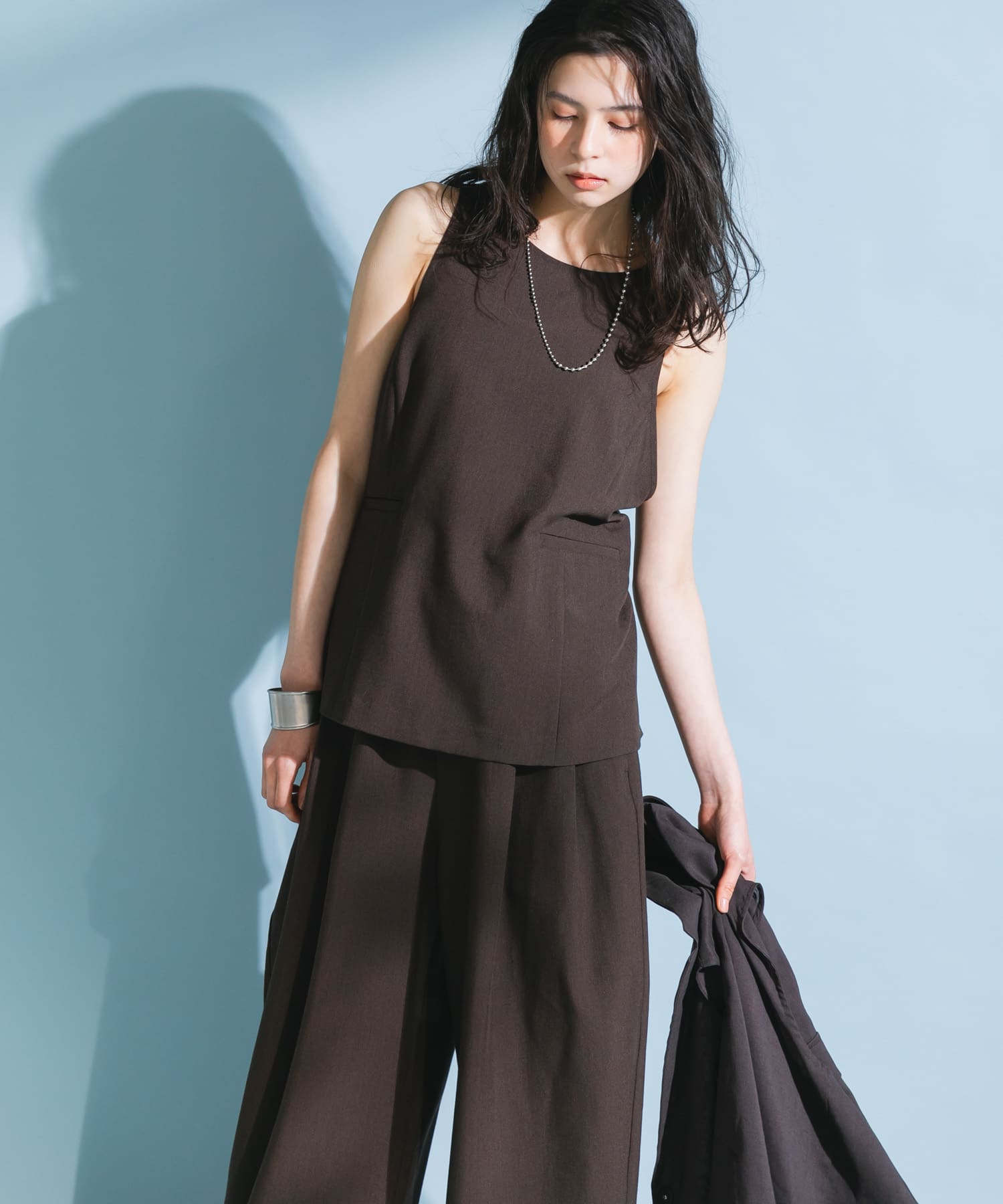 身長：164cm サイズ：one