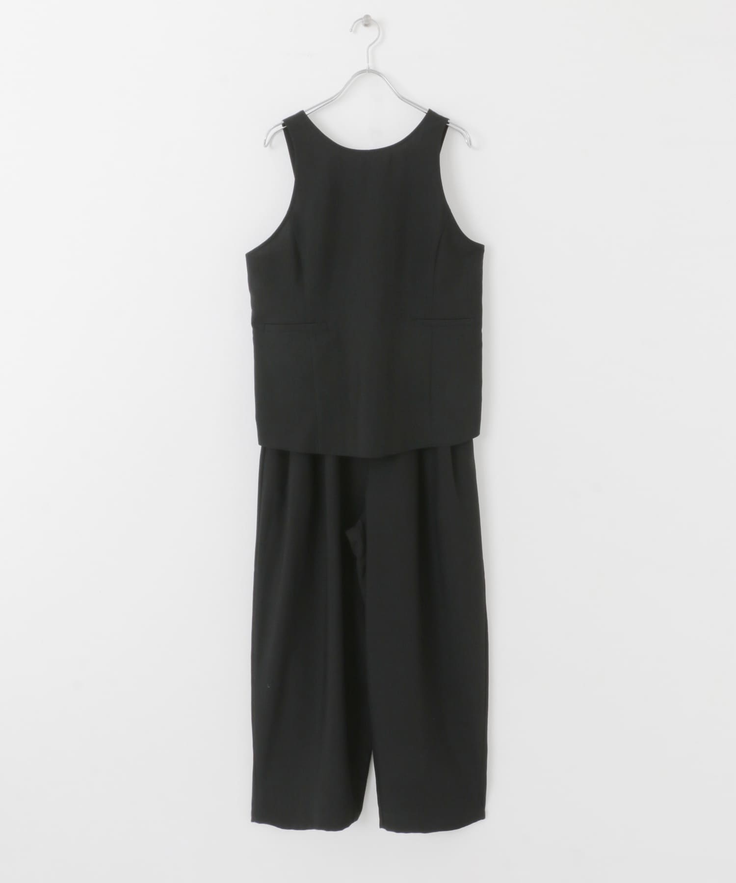 バックオープンベストセットアップ BLACK one