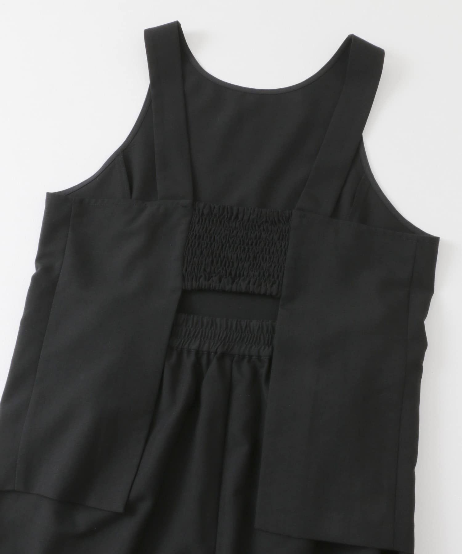バックオープンベストセットアップ BLACK one