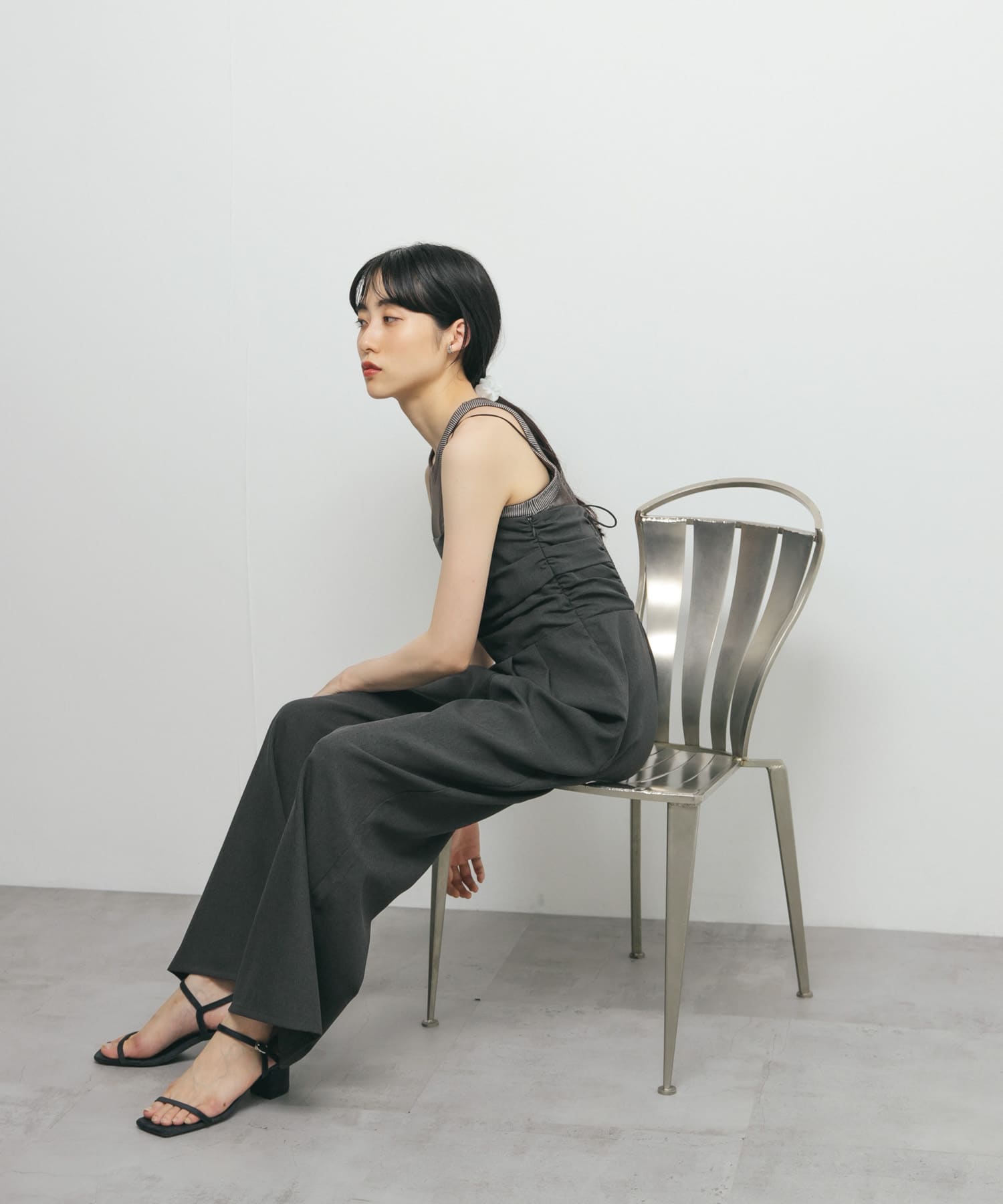 身長：160cm サイズ：one