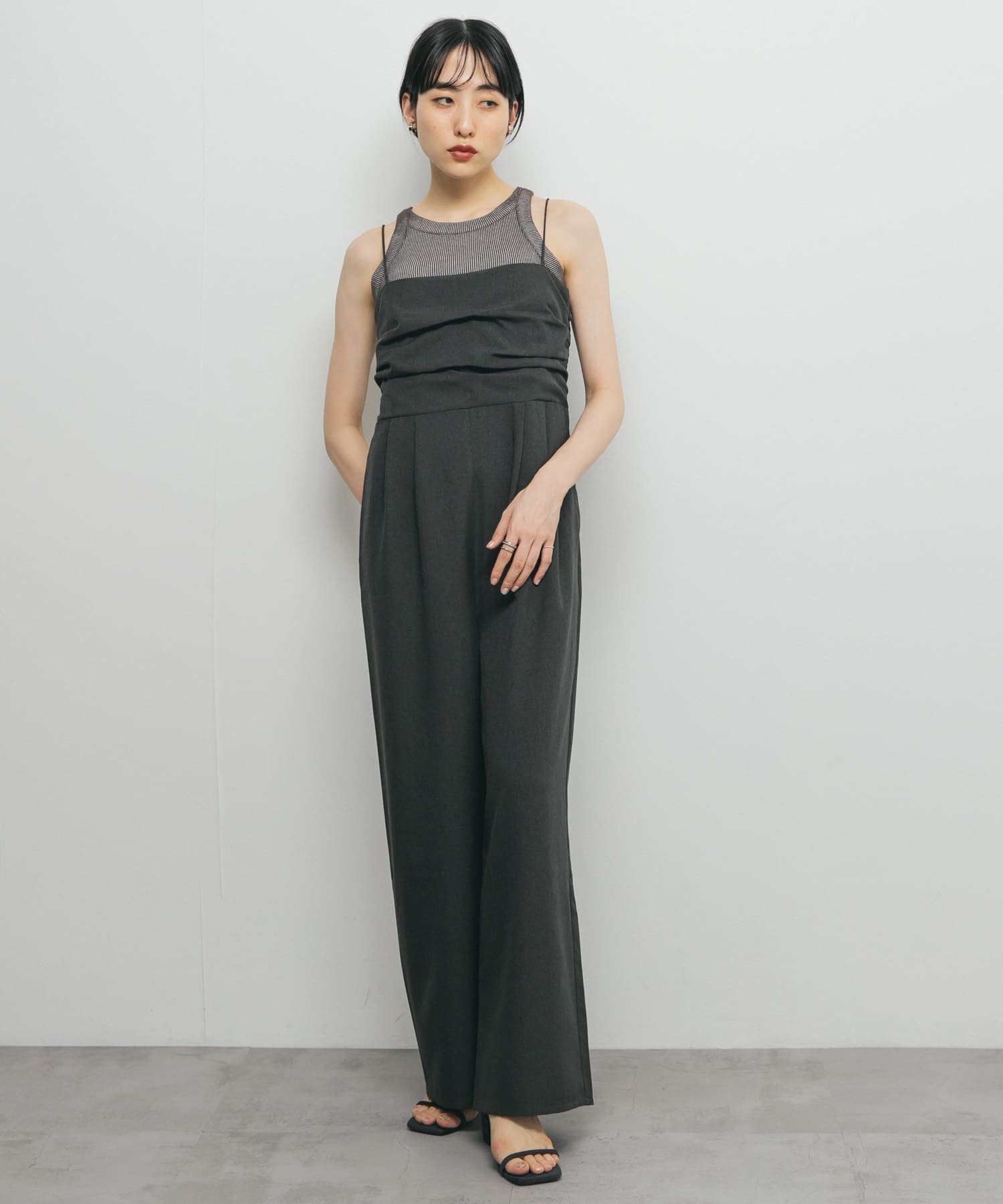 身長：160cm サイズ：one