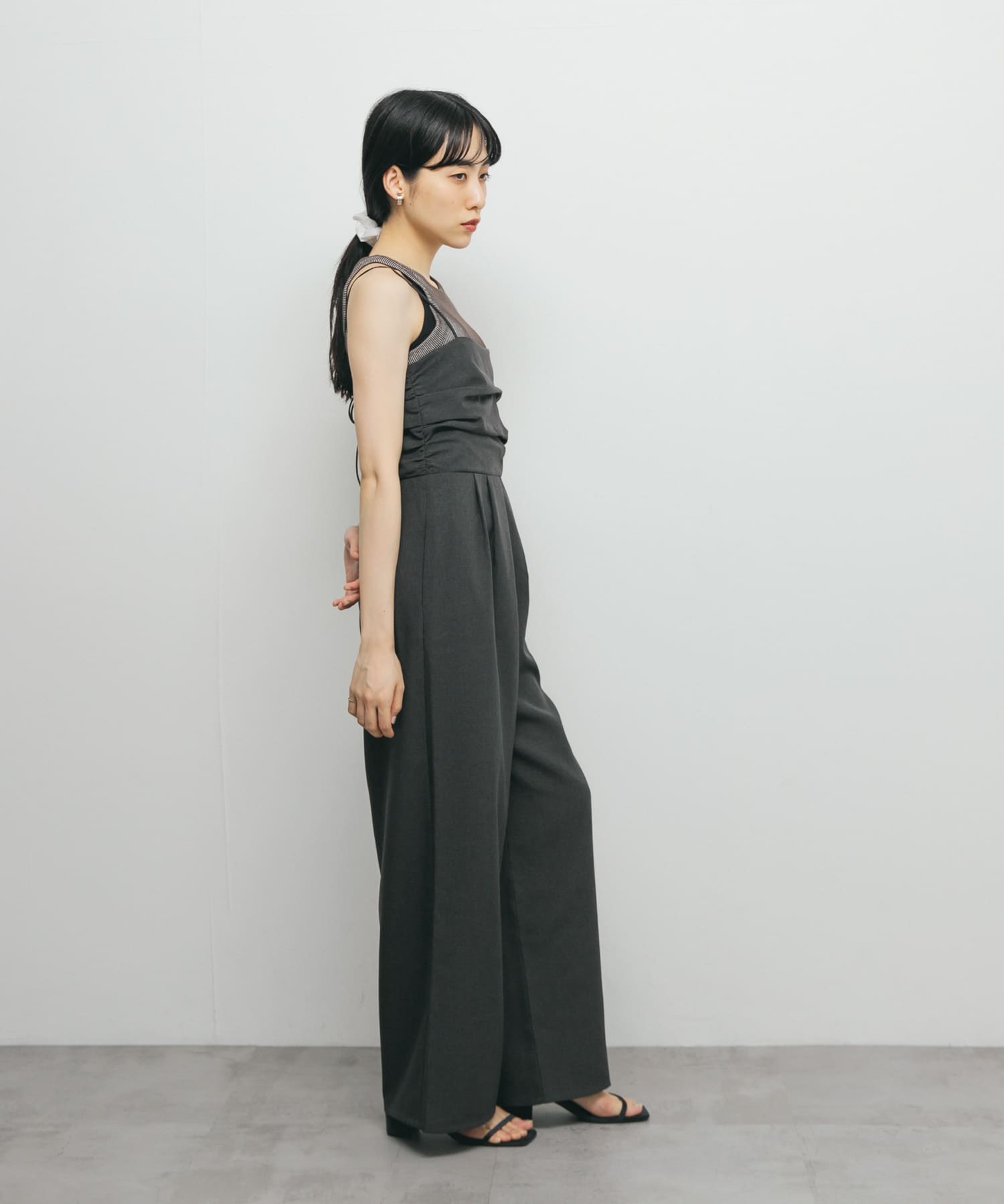 身長：160cm サイズ：one