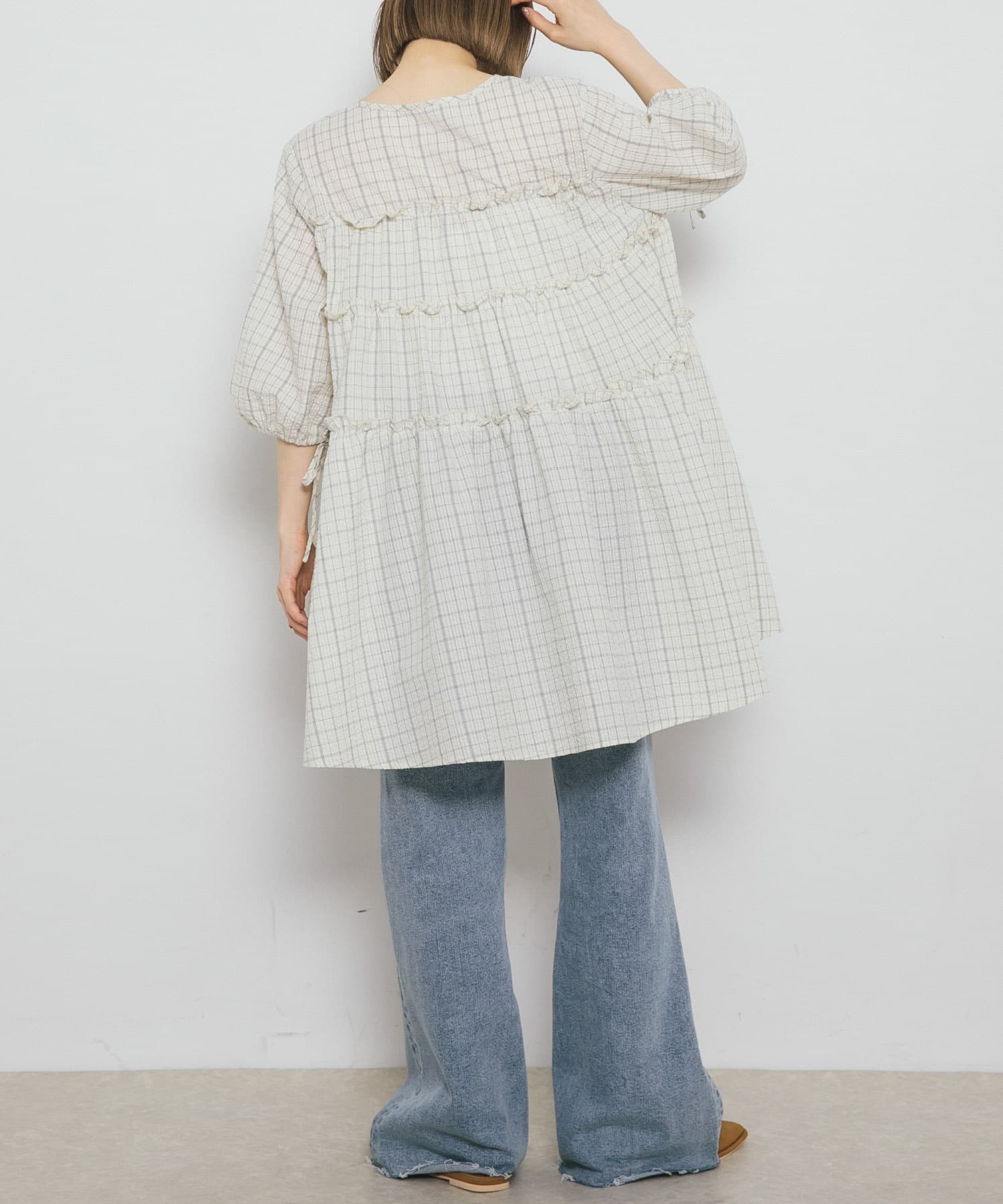 身長：153cm サイズ：one