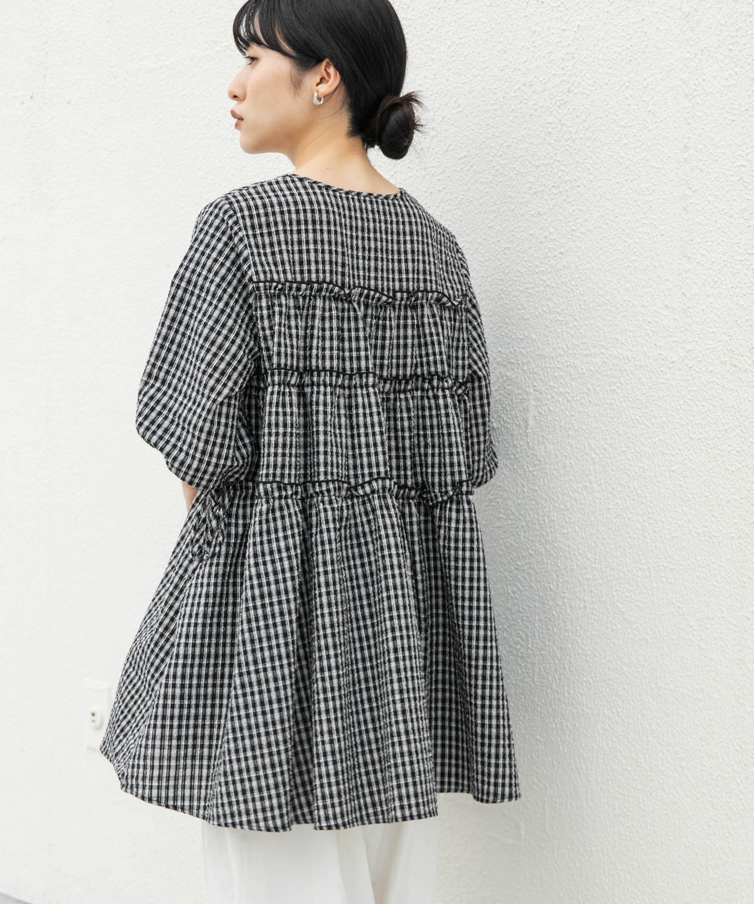 身長：160cm サイズ：one