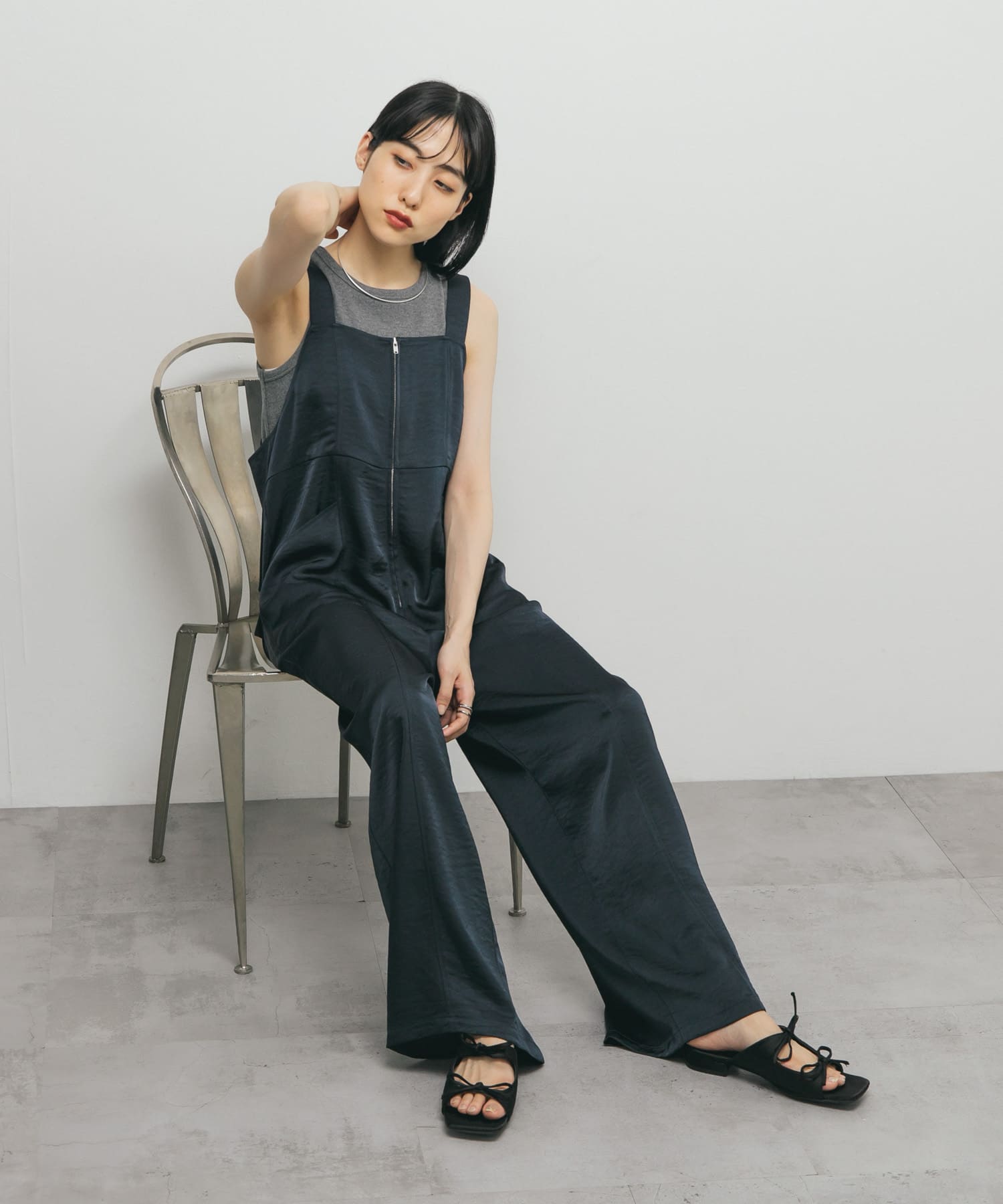 身長：160cm サイズ：one