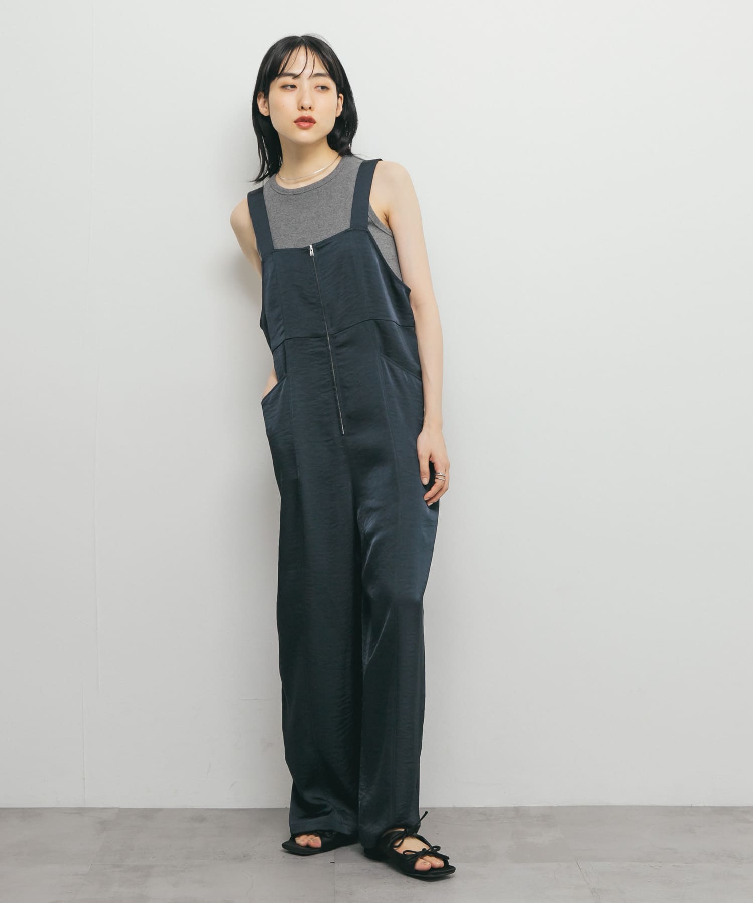 身長：160cm サイズ：one