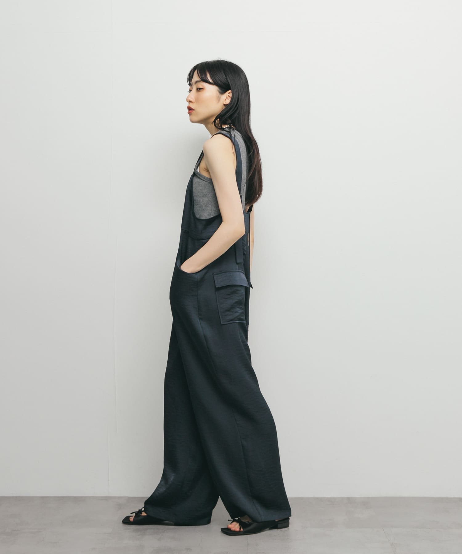 身長：160cm サイズ：one