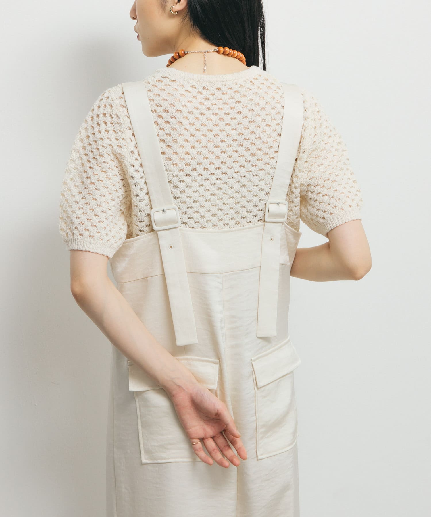 身長：160cm サイズ：one