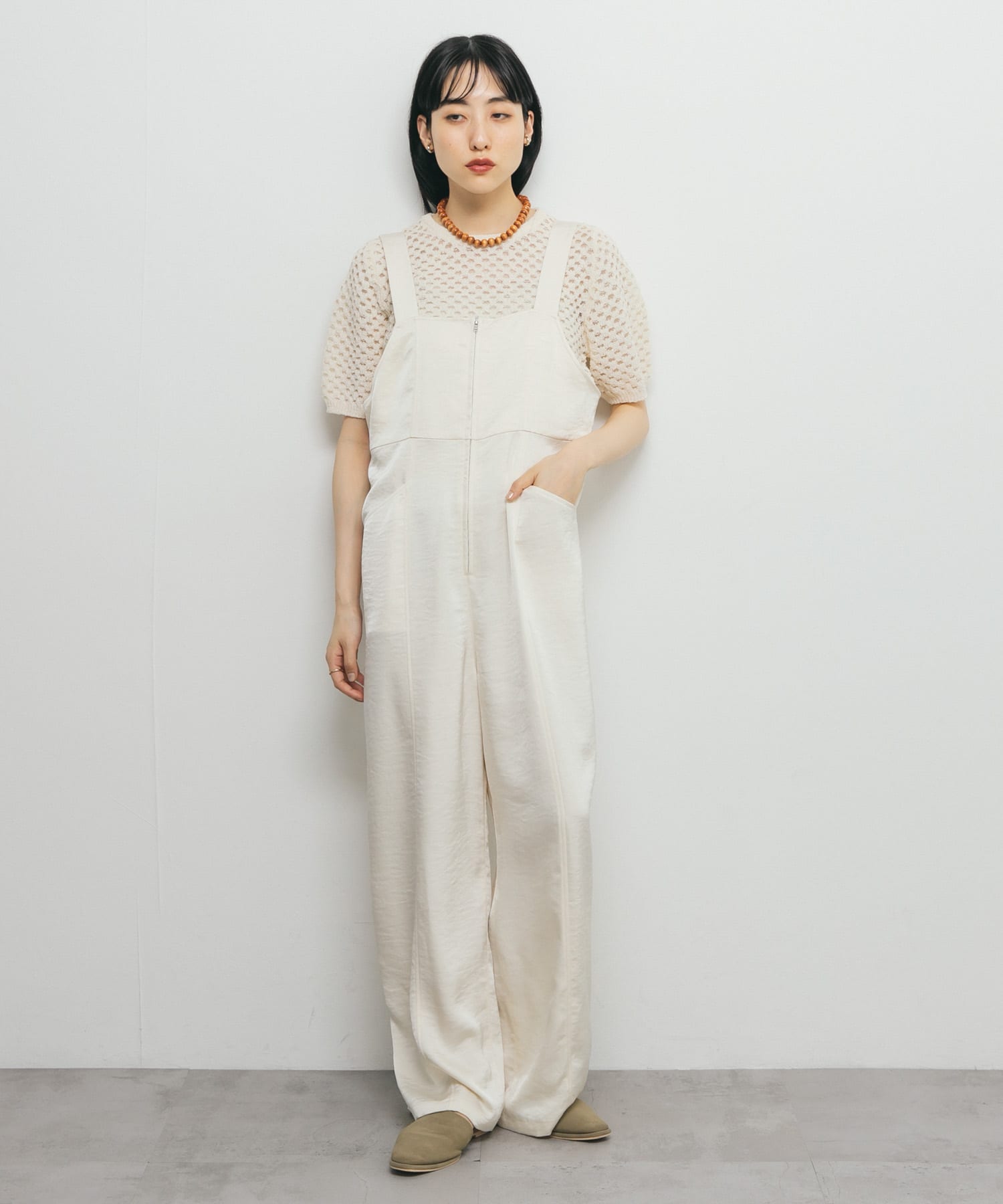 身長：160cm サイズ：one