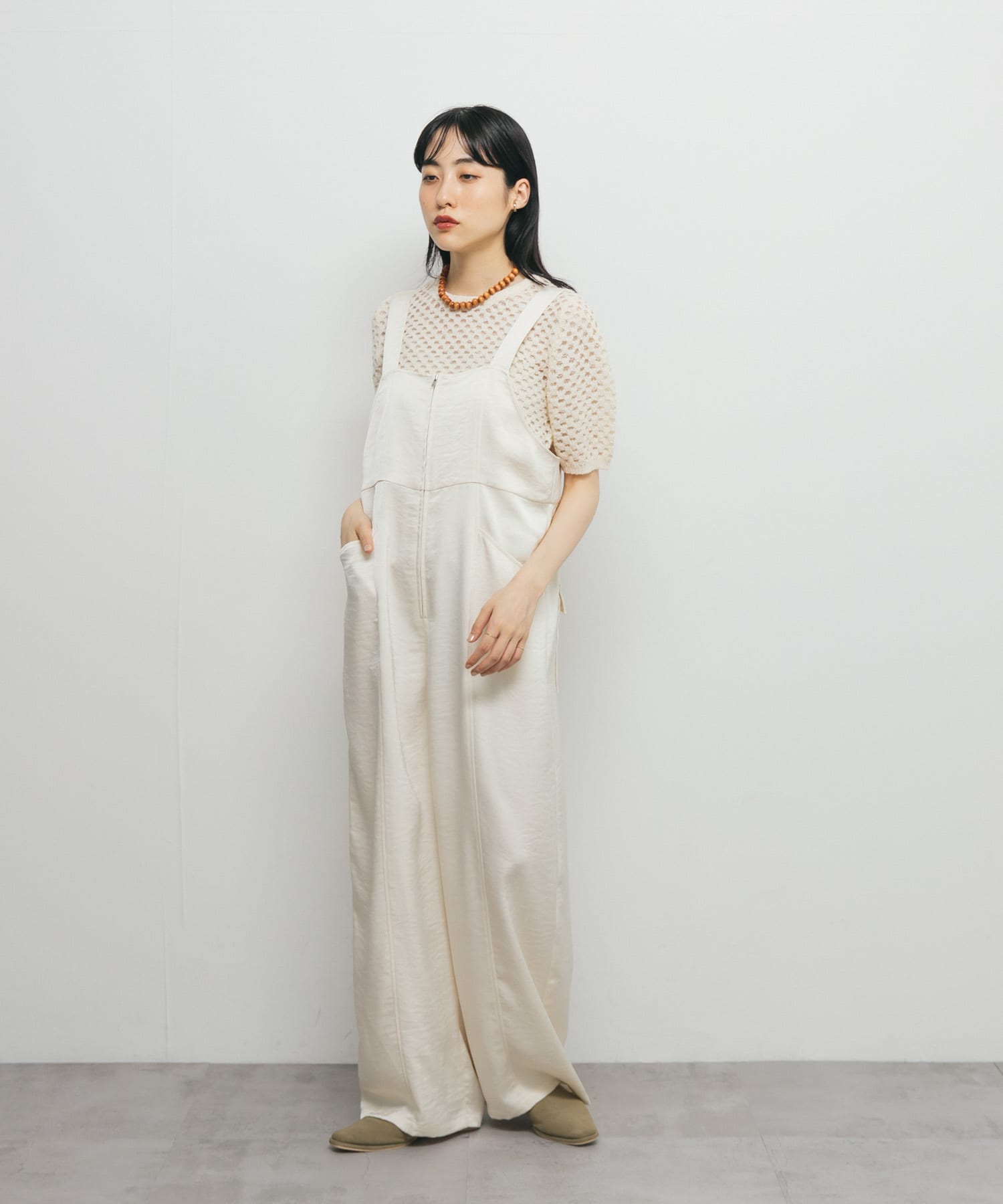 身長：160cm サイズ：one