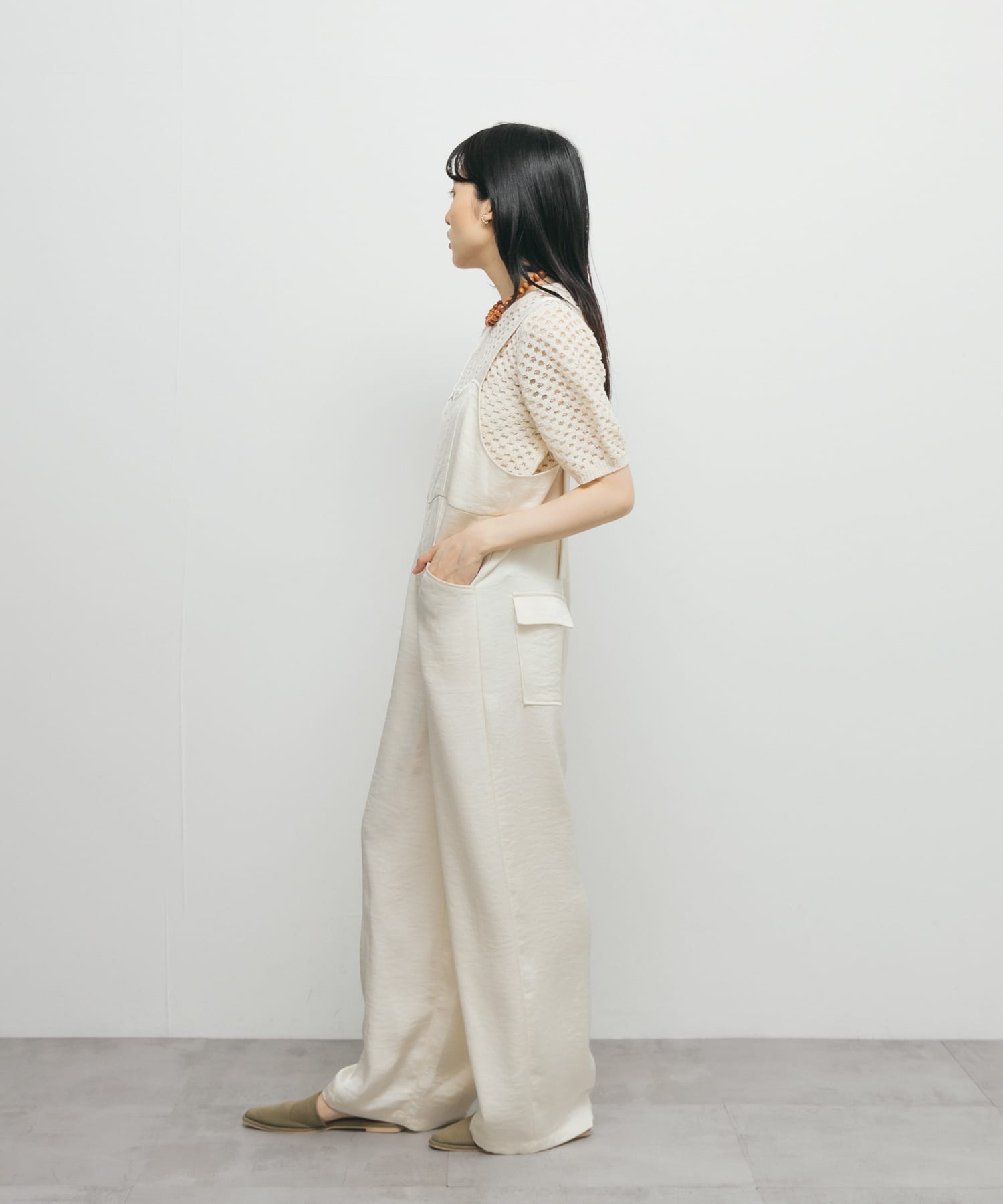 身長：160cm サイズ：one