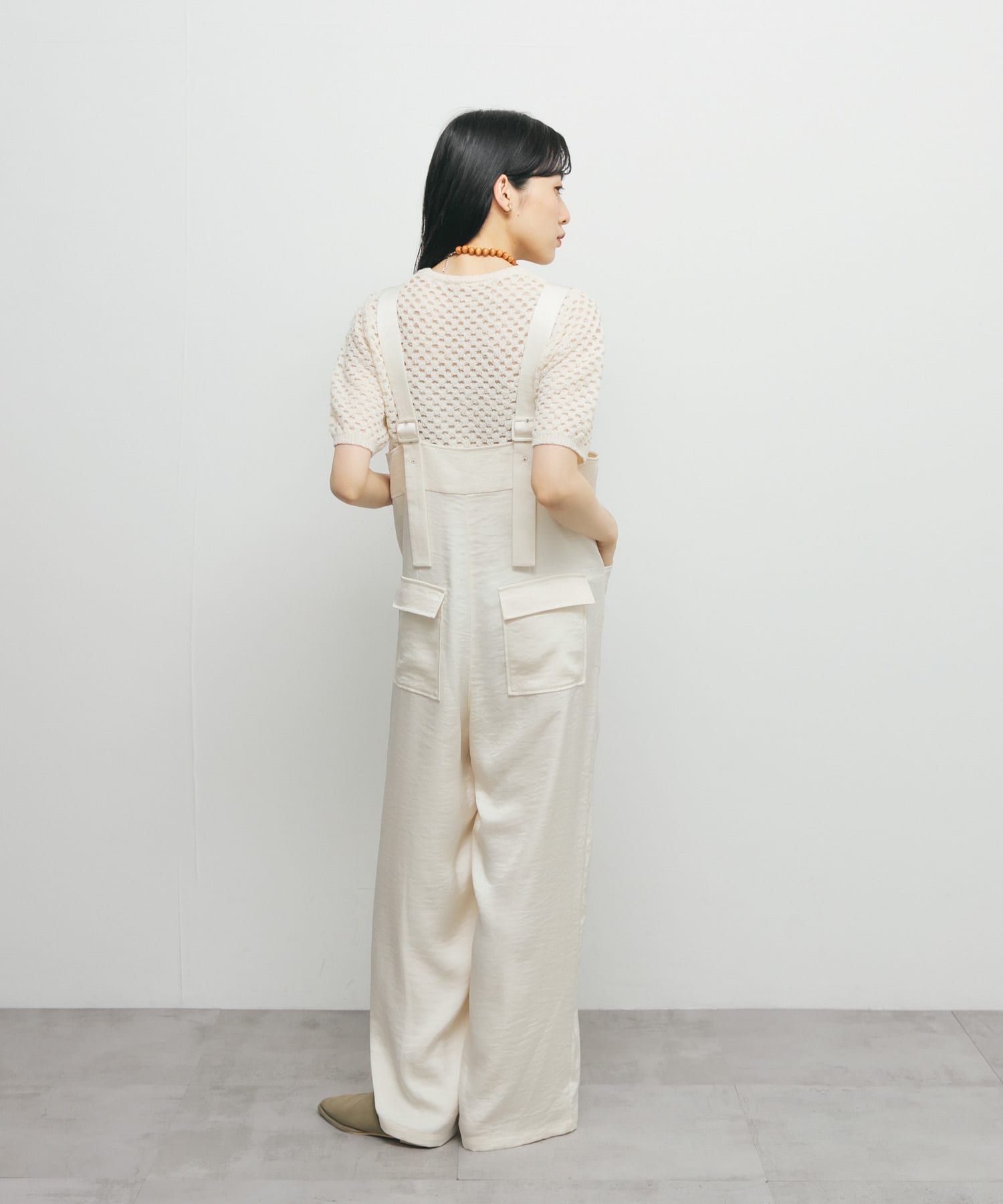 身長：160cm サイズ：one